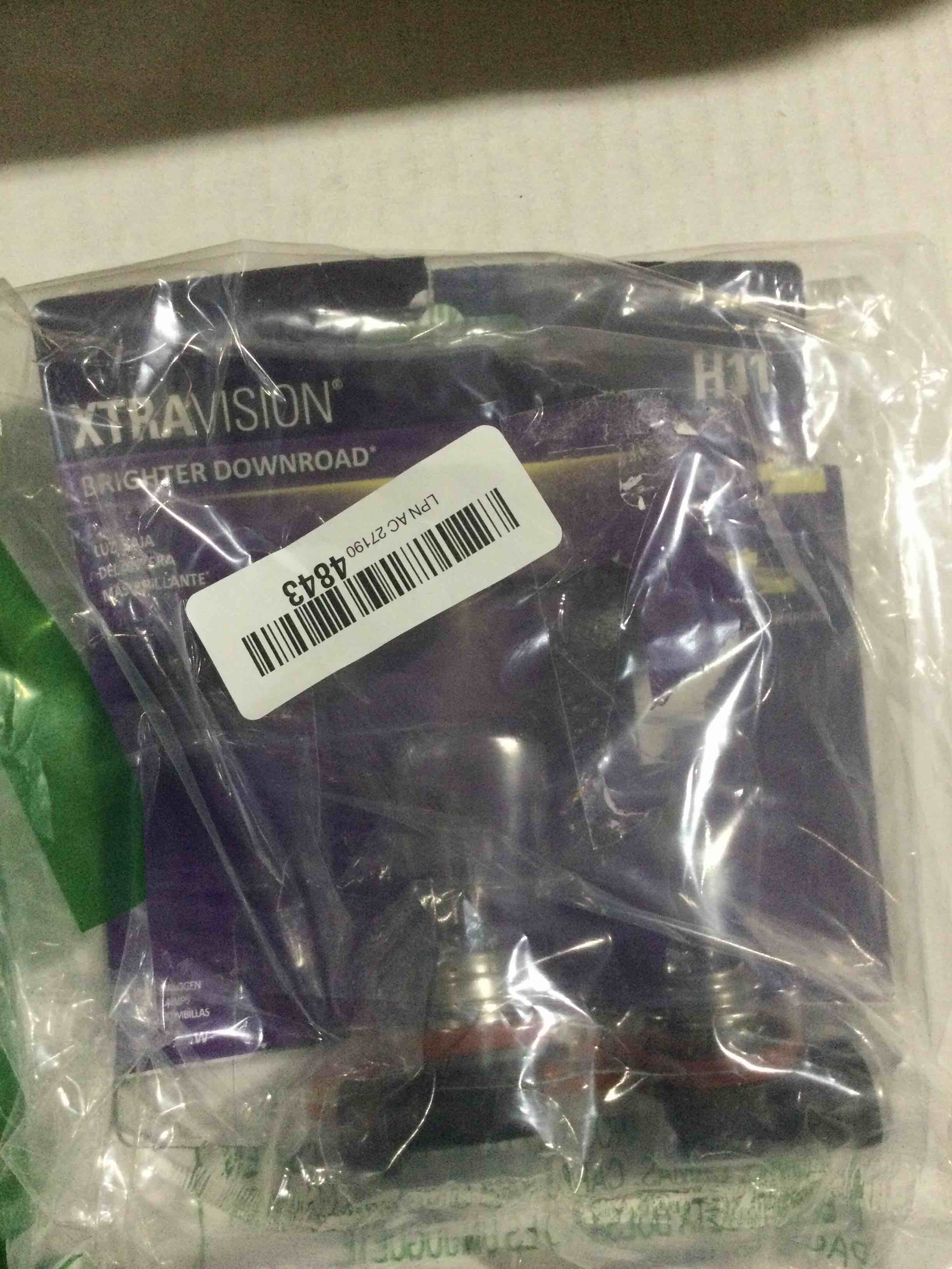 Condition photo showing New/Like New for SYLVANIA - H11 XtraVision - High Performance Halogen Headlight Bulb, High Beam, Low Beam and Fog Replacement Bulb (Contains 2 Bulbs)