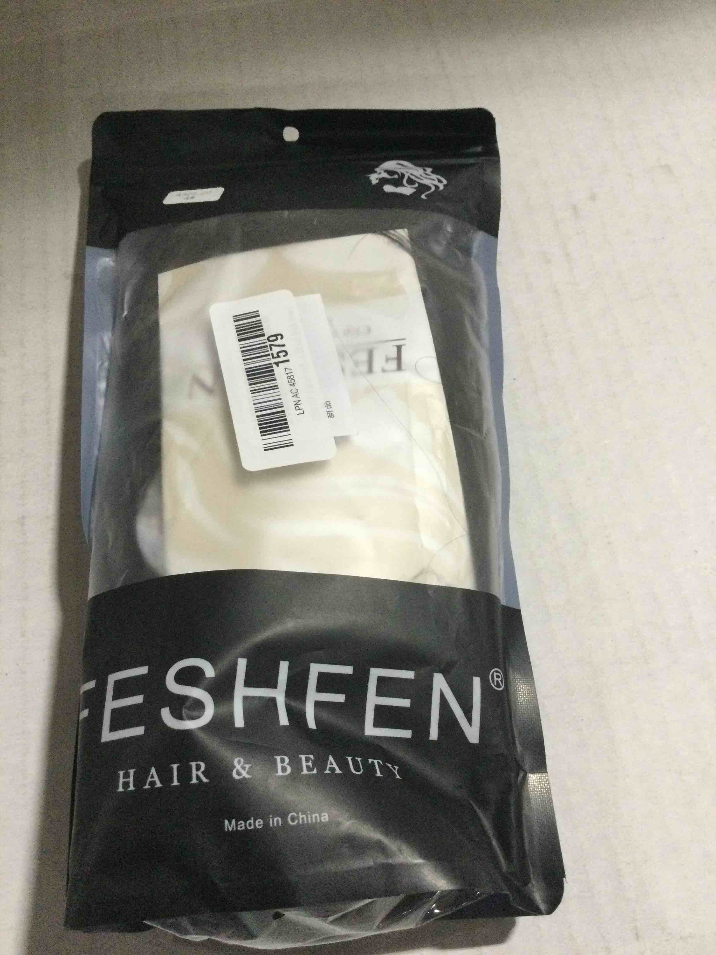 Condition photo showing New/Like New for FESHFEN Clip in Hair Extensions for Women - 4 Pcs Thick Double Weft Long Wavy Soft Synthetic Blends Well Hair Extension, 20 inch Black Brown 20 Inch-4PCS 4# Black Brown-4PCS