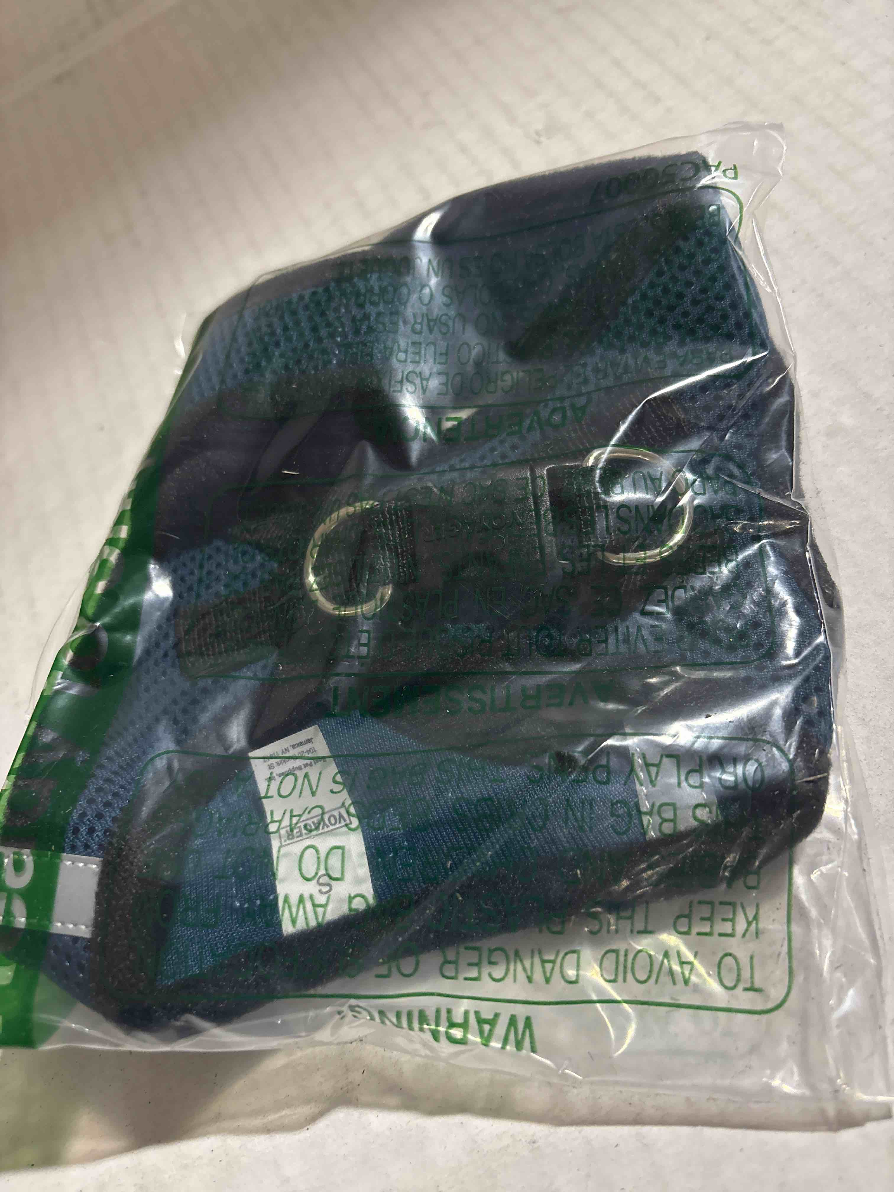 Condition photo showing New/Like New for Best Pet Supplies Voyager Step-in Air Harness - All Weather Mesh, Reflective, No Pull Harness for Dogs, Cats - Secure with Hook & Loop Fastener, Buckle, Double D-Rings - Blue/Black Trim, S Harness (Blue/Black Trim) S