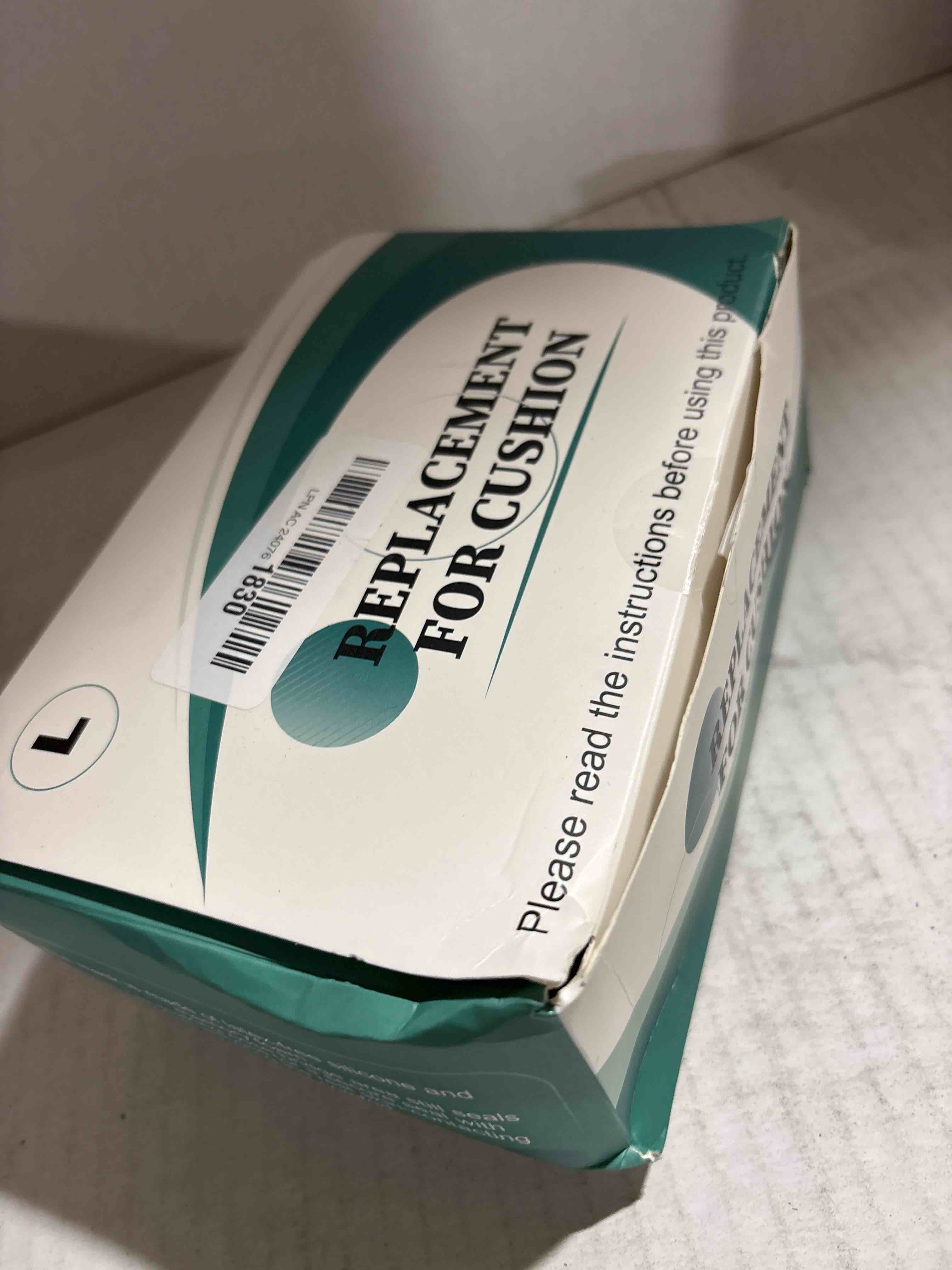 Condition photo showing New/Like New for 2 Packs Memory Foam Mask Cushion (L) for ResMed Airtouch F20 & Airfit F20, Highlights Optimizest Resilience & Comfort with Superblue Memory Foam - F20 Mask Large for Full Face CPAP Users