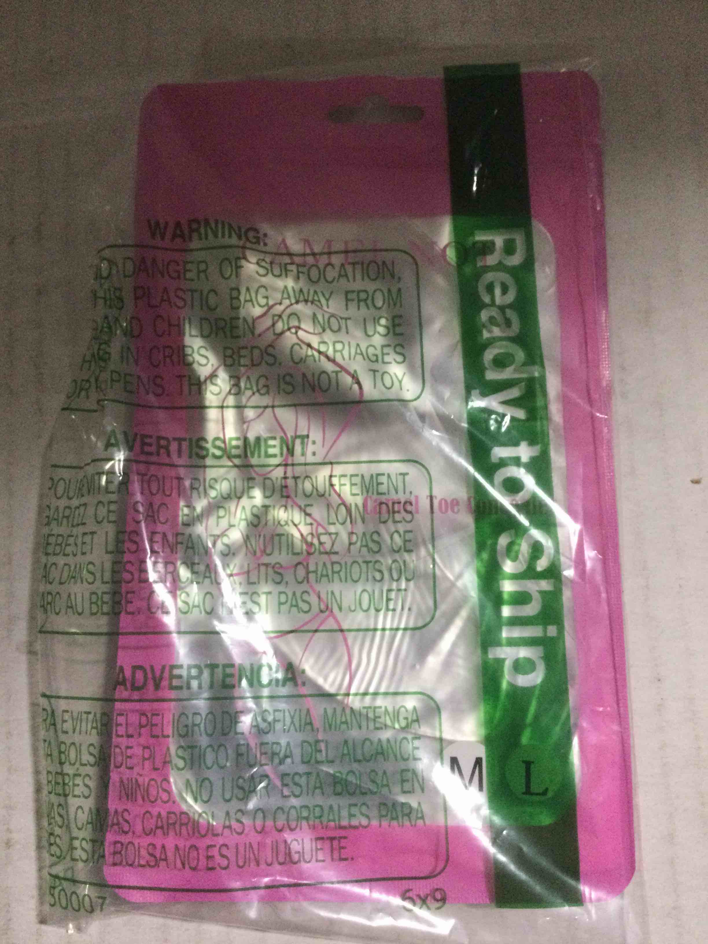 Condition photo showing New/Like New for AVOID Camel Toe Concealer Anti Invisible Silicone Underwear CameltoeGuard to Hide Feminine Lines Transparency L+m