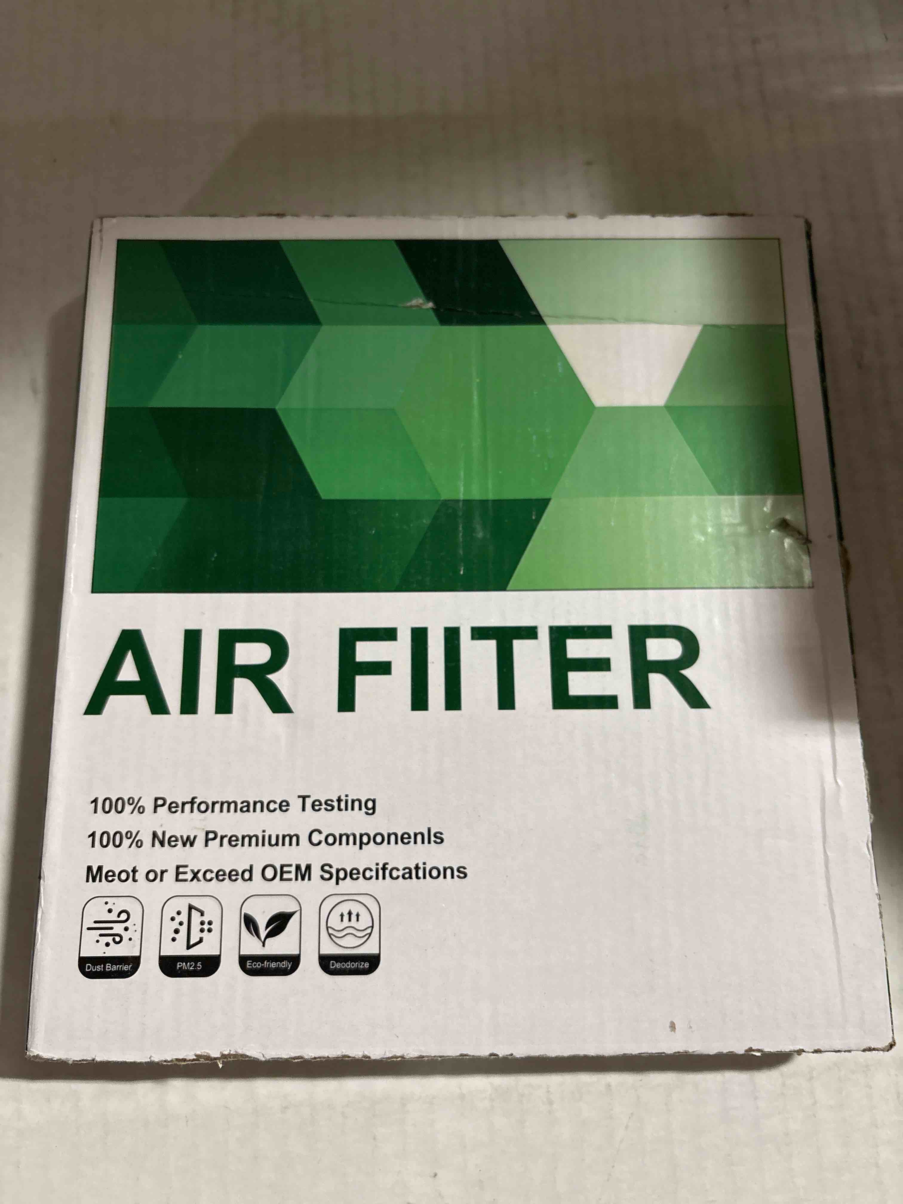 Condition photo showing New/Like New for Cabin Air Filter with Activated Carbon, Car Fresh Breeze Air Filter Replacement for Car Passenger, Premium Cabin Air Filter includes Activated Carbon, Car Accessories CF10285