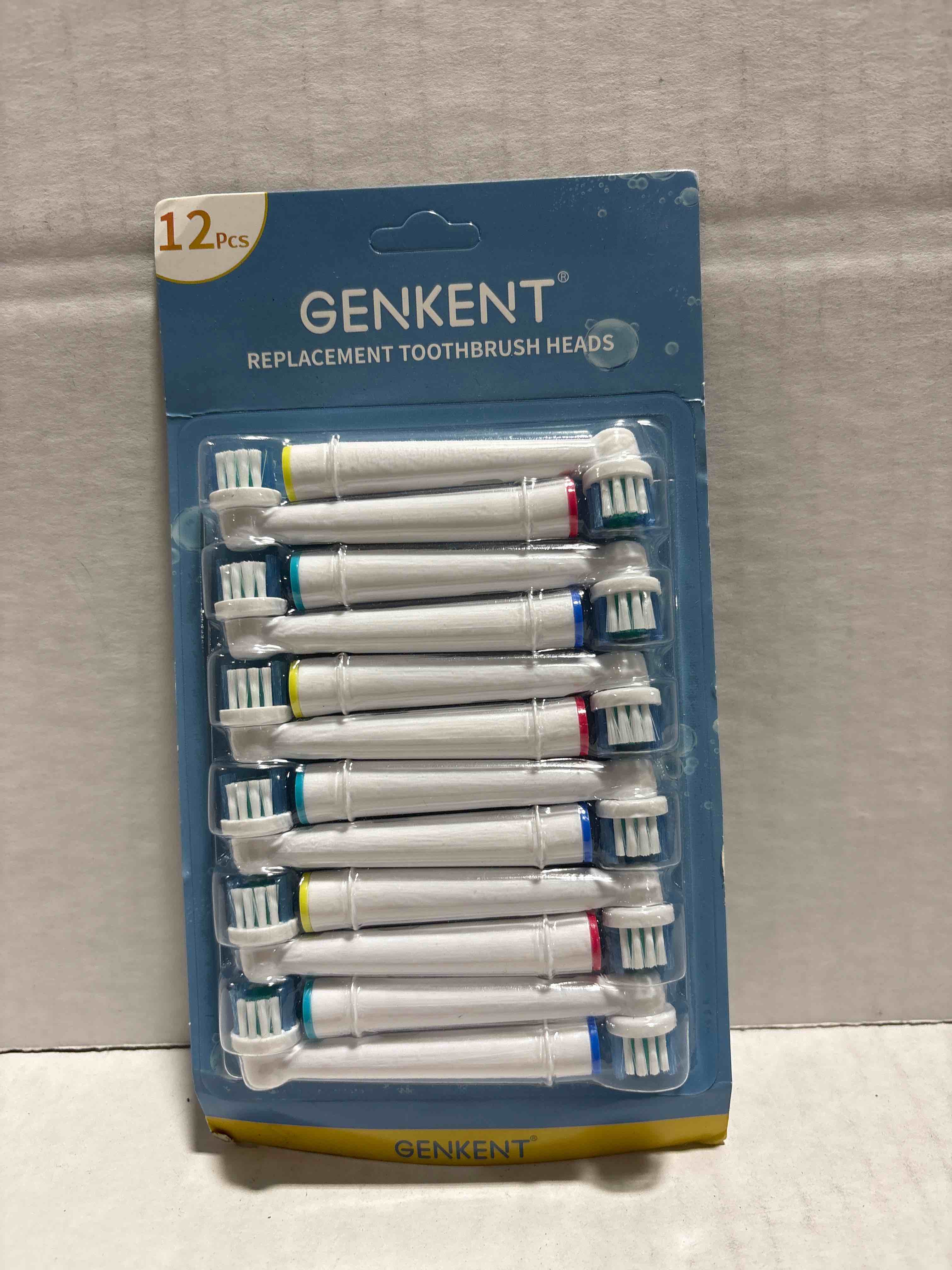 Condition photo showing New/Like New for Replacement Toothbrush Heads Compatible with Oral B Braun, 12 Pcs Professional Electric Toothbrush Brush Heads Compatible with Oral B Replacement Heads Refill 7000/Pro 1000/9600/500/3000 1 Count (Pack of 12)