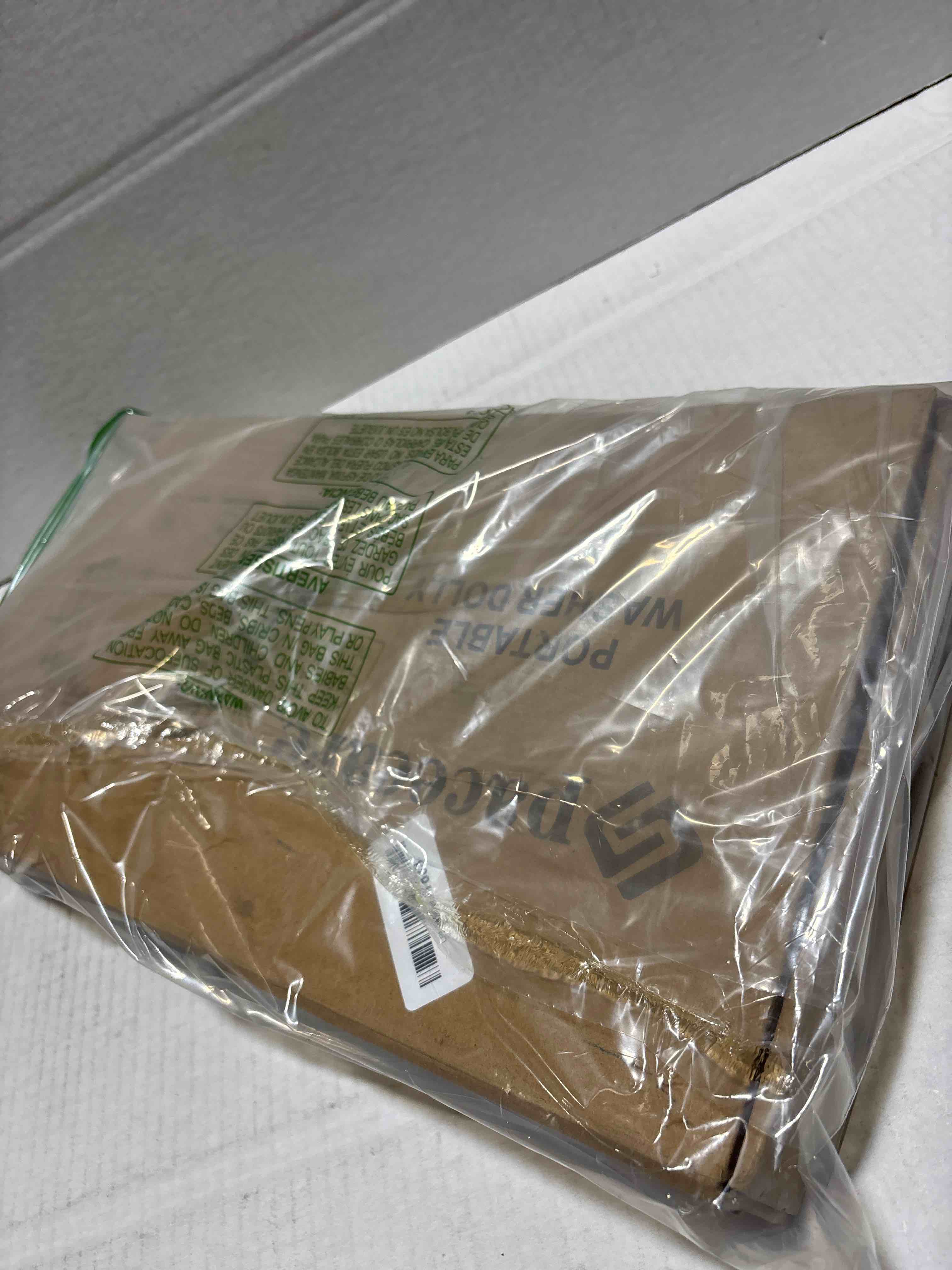 Condition photo showing Good Condition for SPACECARE Mini Fridge Stand Furniture Dolly Mobile Roller with 4 Locking Wheels-Base Adjustable Refrigerator Washing Machine Stand Moving Cart- Appliance Dolly Cart Roller Pedestal - Off White Ivory