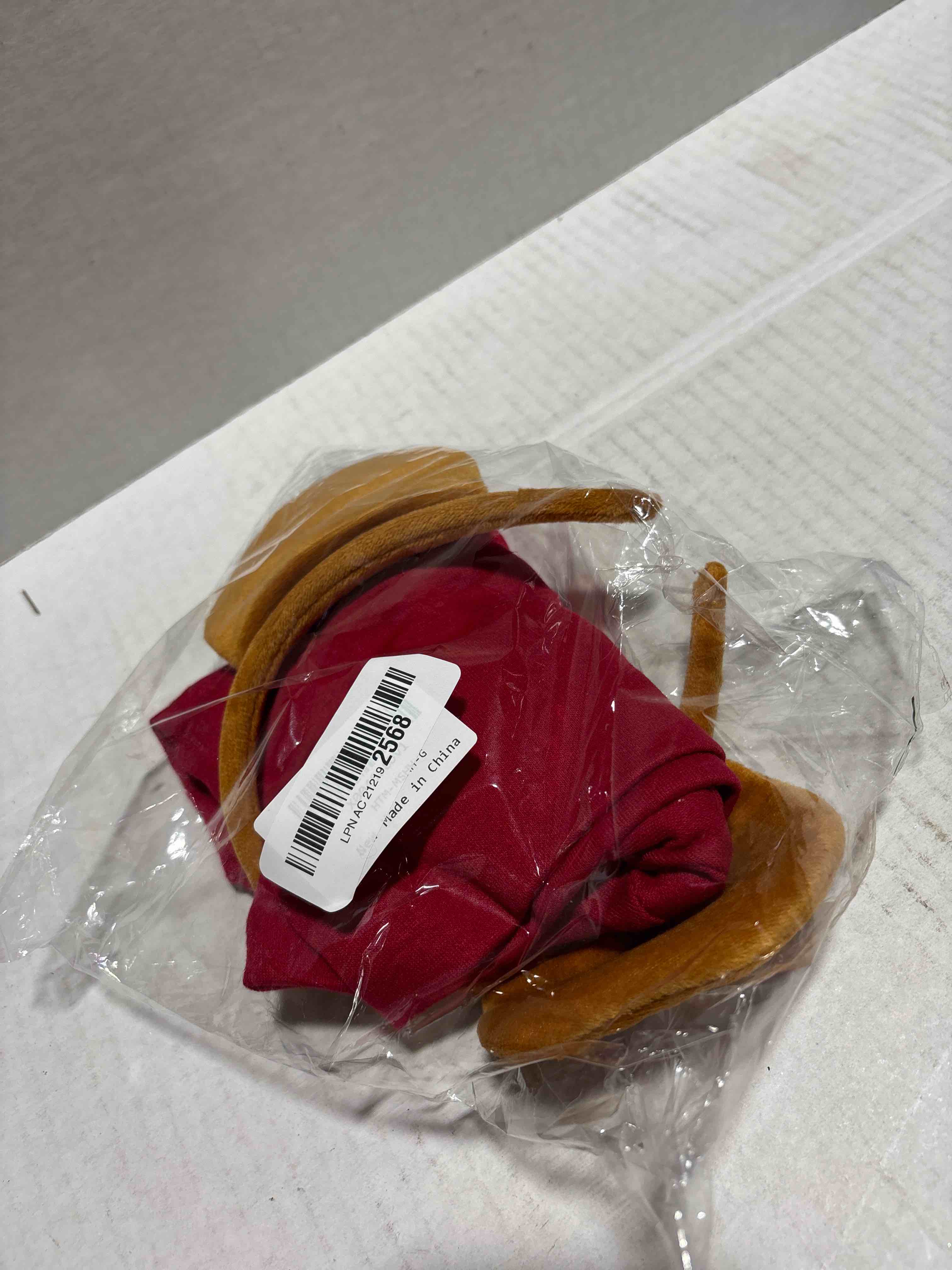 Condition photo showing New/Like New for Mouse Costume Accessories for Adult Monkey Ears Headband with Beanie Hat Headwear Party Dress up Headband+green Hat