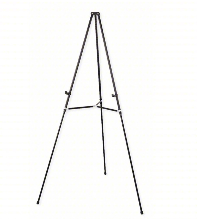 Quartet Heavy-Duty Instant Easel  63   Supports 10 lbs.  Tripod Base