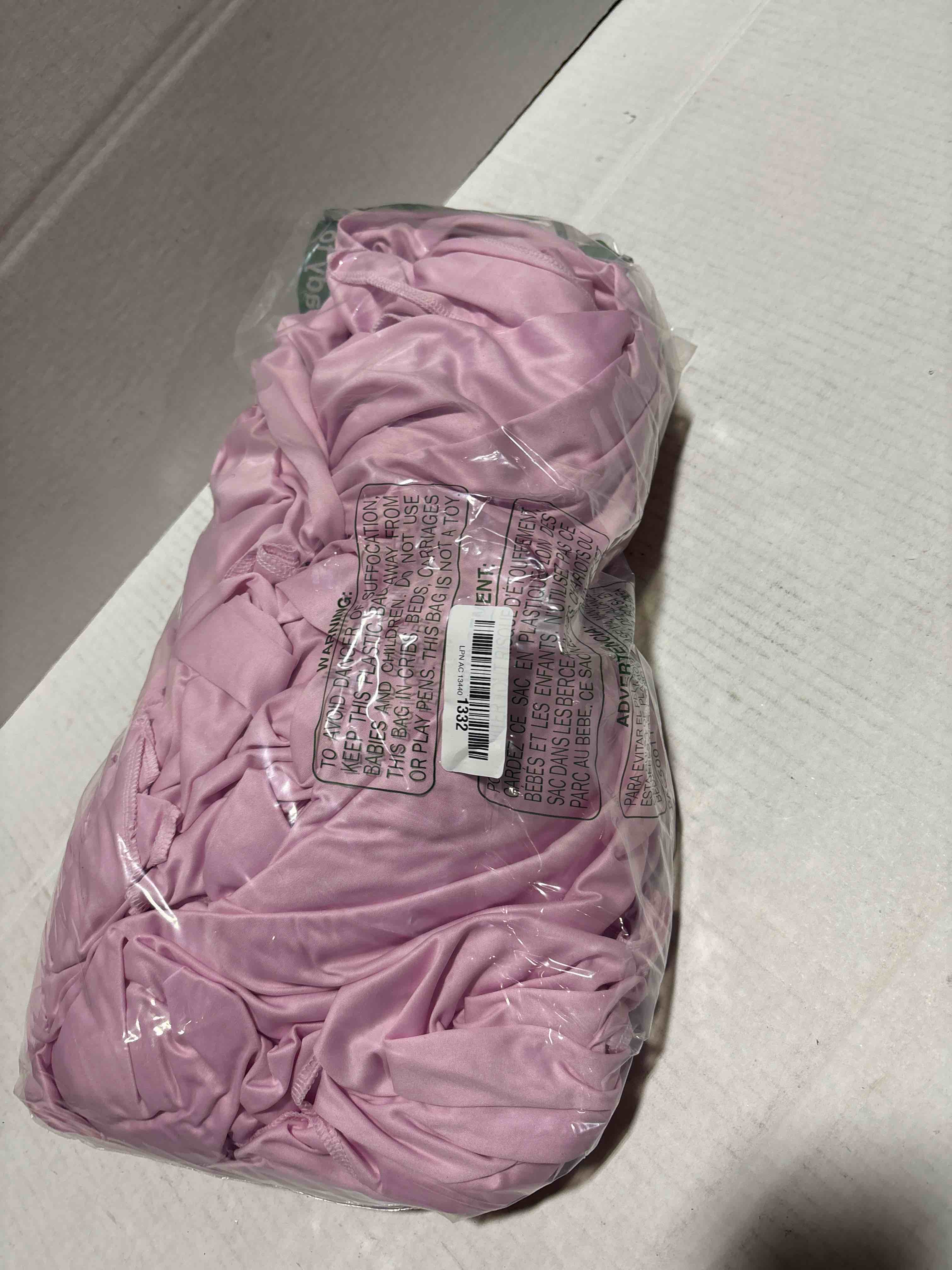 Condition photo showing New/Like New for 10ftx12ft Wrinkle Free Pink Backdrop Curtain for Parties, 2 Panels Silky Polyesyer Photo Backdrop Drapes 12 ft Long Back Drop Cloth for Wedding Girls Birthday Photography Background 5ft(W)x12ft(H)_2 Panels Pink