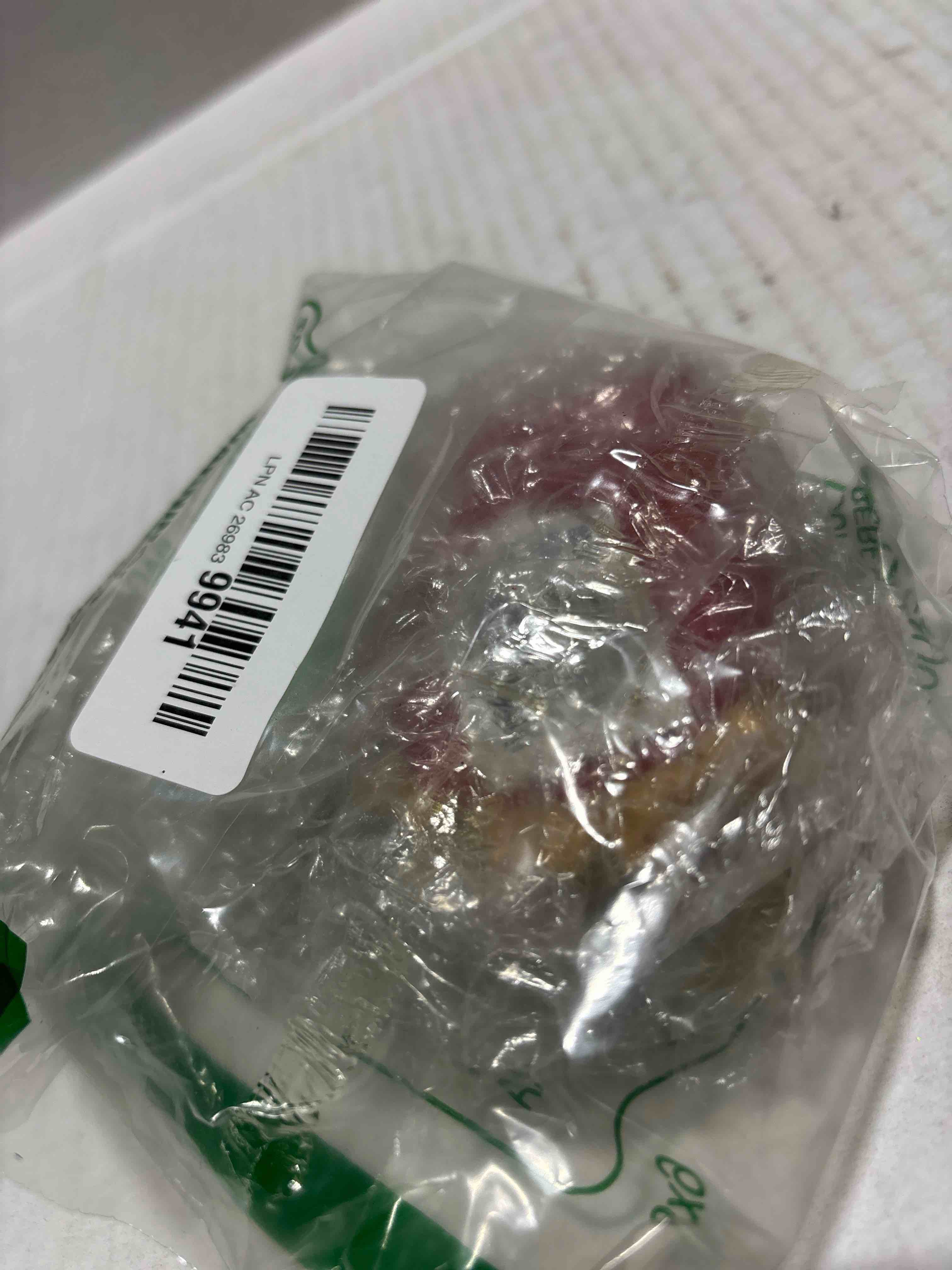 Condition photo showing New/Like New for Kurt Adler 3-Inch Resin Fries and Nuggets Ornaments 2 Assorted Multi Color