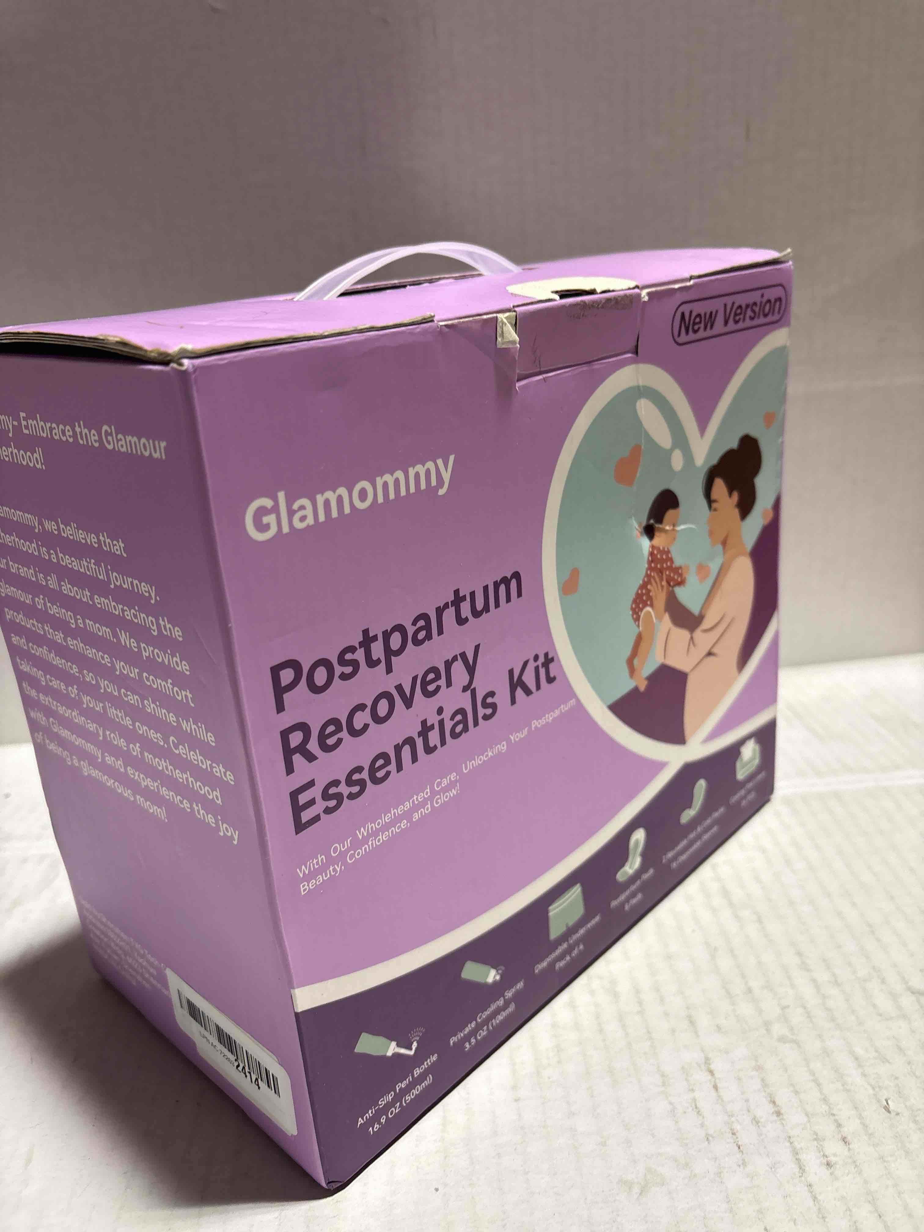 Condition photo showing New/Like New for Postpartum Recovery Essentials Kit for Women, Labor & Delivery Postpartum Care, Peri Bottle, Cooling Spray, Disposable Postpartum Underwears, Postpartum Pads, Hot&Cold Packs, Soothing Liners Basic Kit