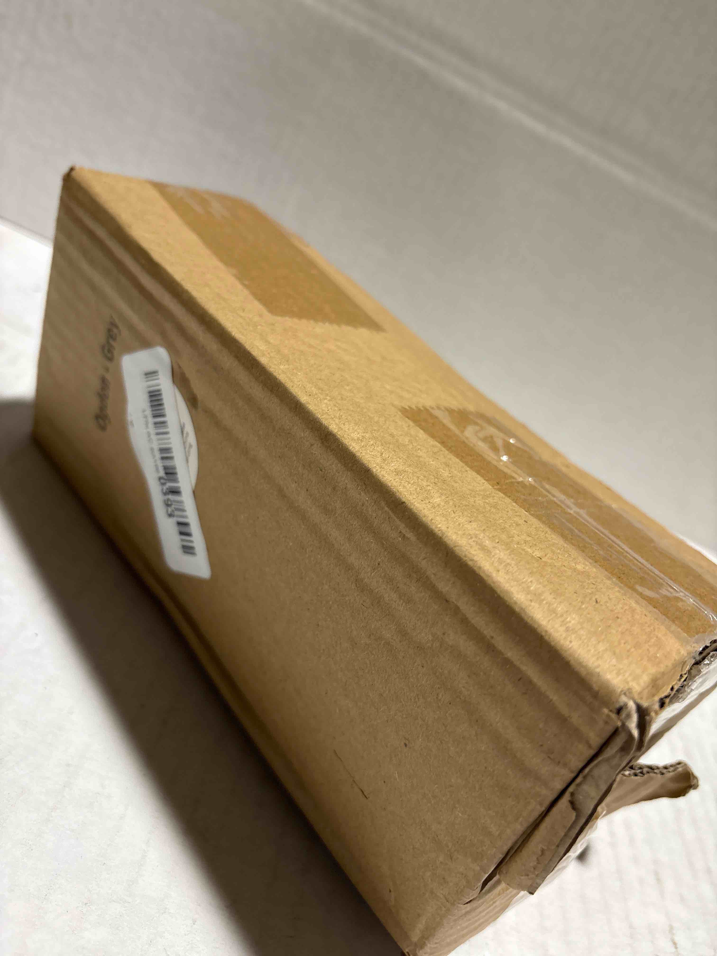 Condition photo showing New/Like New for Ello Ogden Ceramic Travel Mug with Splash-Resistant Slider Lid and Protective Silicone Boot, Perfect for Coffee or Tea, BPA Free, Dishwasher Safe, Gray, 16 oz, 758-0438-040