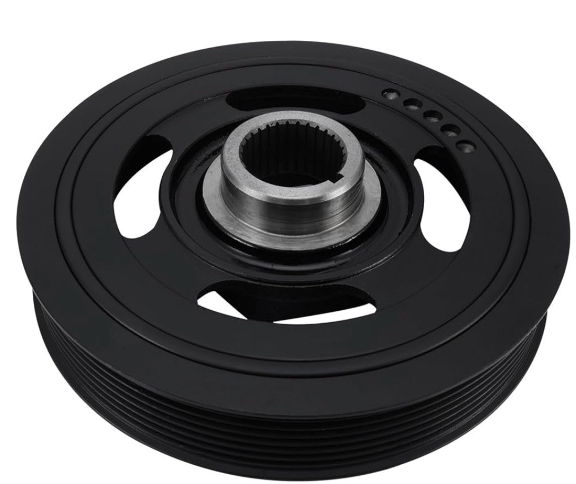594-386 Harmonic Balancer Crankshaft Pulley(2.4L L4)For Honda Accord 2008-2012, Crosstour 2012-2015, CR-V 2007-2014, For Acura TSX 2013-2014, Replaces 594386 13810R40A01 13810RZA008 13810RZAA01