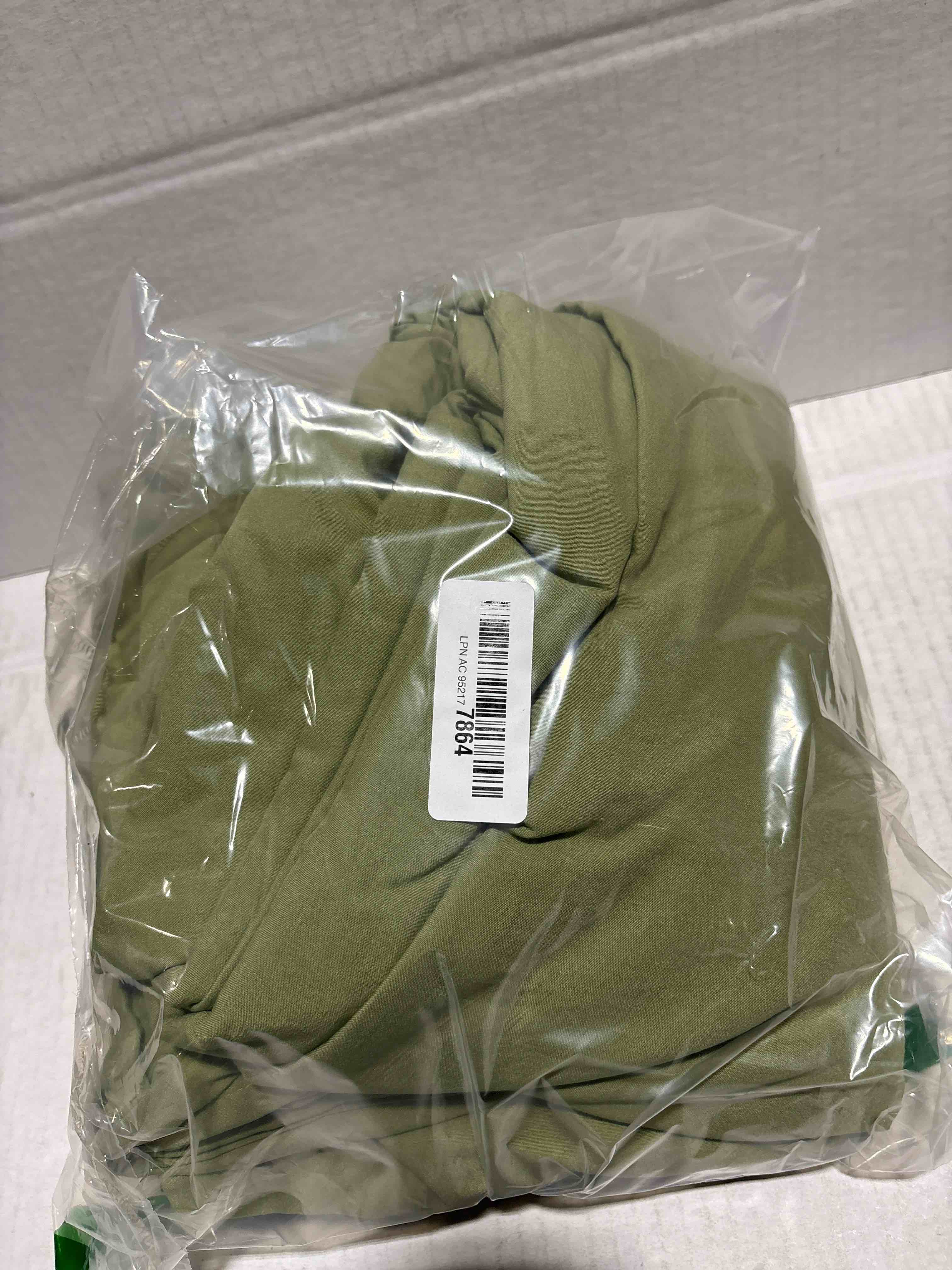 Condition photo showing New/Like New for Oli Anderson Sage Green Duvet Cover King Size - Pleated King Duvet Cover, 3PCS Soft and Breathable Textured Bedding Set with Zipper Closure(Sage Green,104"x90") 04 - Sage Green King(104"×90")
