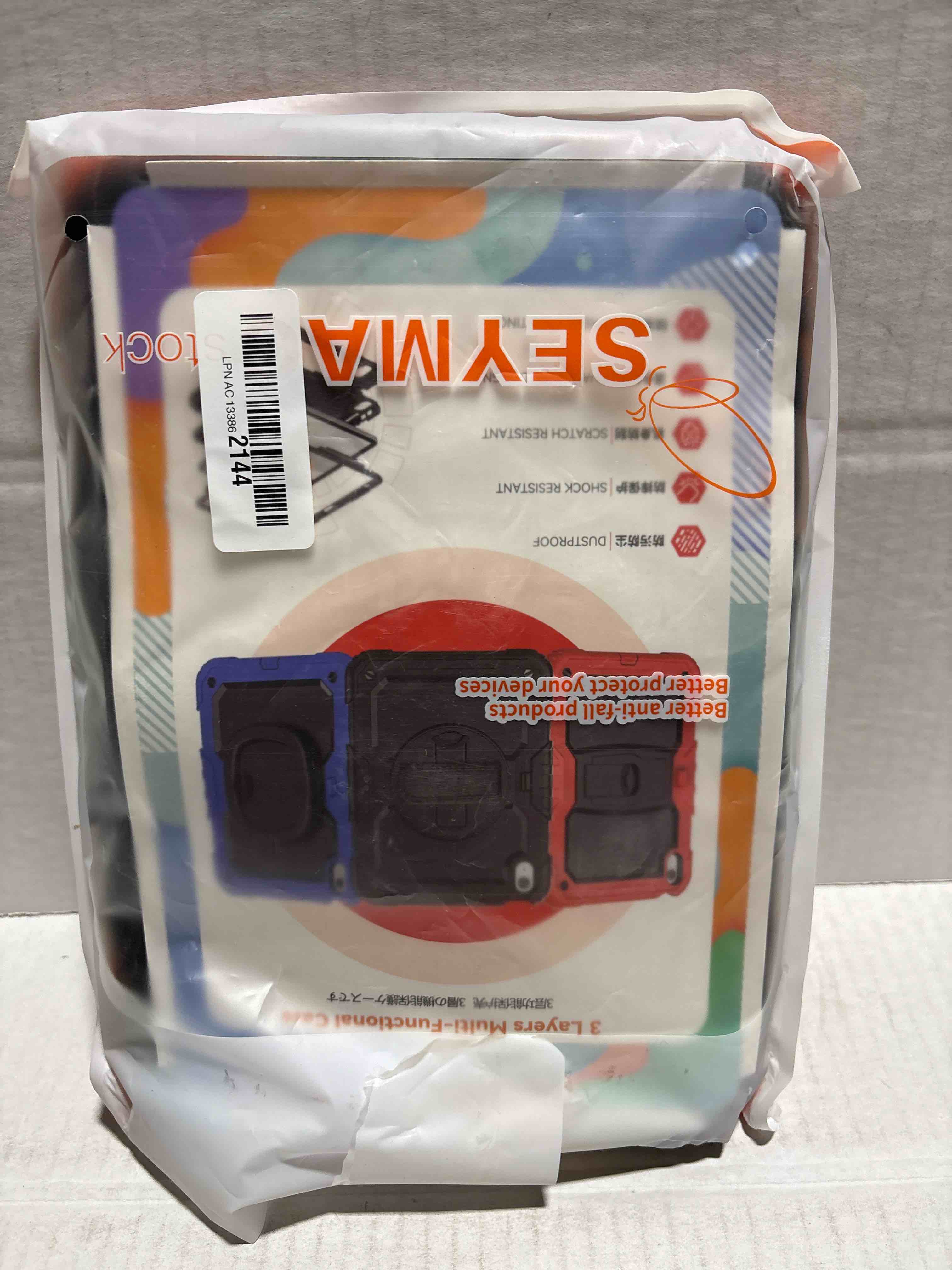Condition photo showing New/Like New for SEYMAC stock Tablet Case for Lenovo Tab M11 11 inch 2024 (TB330FU/TB330XU), and for Lenovo Idea Tab 11" Drop-Proof Protect Cover with 360° Rotate Strap [Pen Holder] & Screen Protector, Black Tab M11 (TB330FU/TB330XU)/Idea Tab 11" (TB336FU) Black