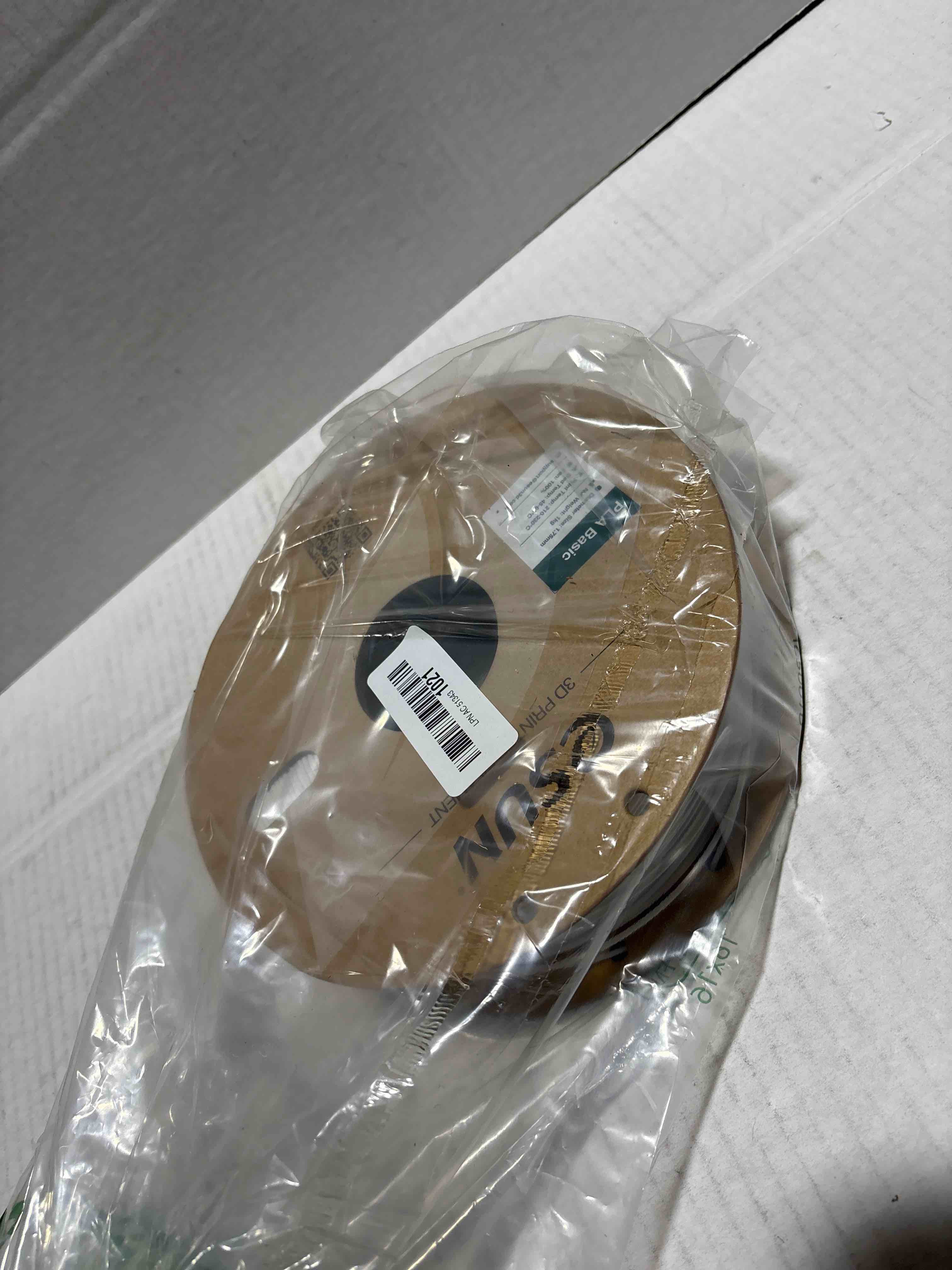 Condition photo showing New/Like New for eSUN PLA+ Filament 1.75mm Cold White 1KG, 3D Printer Filament Dimensional Accuracy +/- 0.03mm, 1kg Cardboard Spool(2.2lbs) 3D Printing Filament, Fits for Most FDM 3D Printers 1kg-cold White