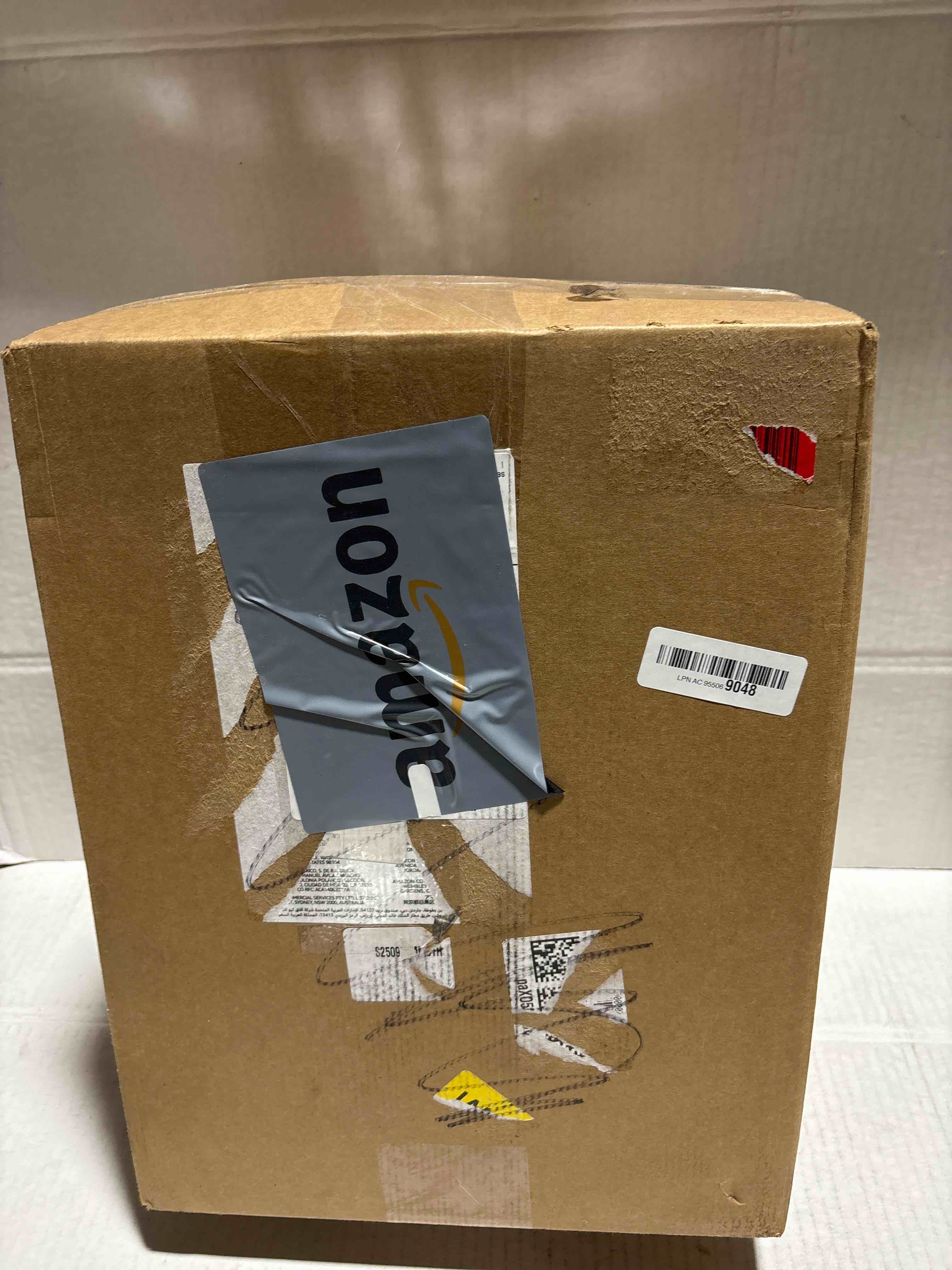 Condition photo showing New/Like New for Amazon Basics Square Hypoallergenic Pillow Insert, Sofa Bed Couch Decorative Stuffer, 26", 2 Pack 26 x 26 inches 2 Pack