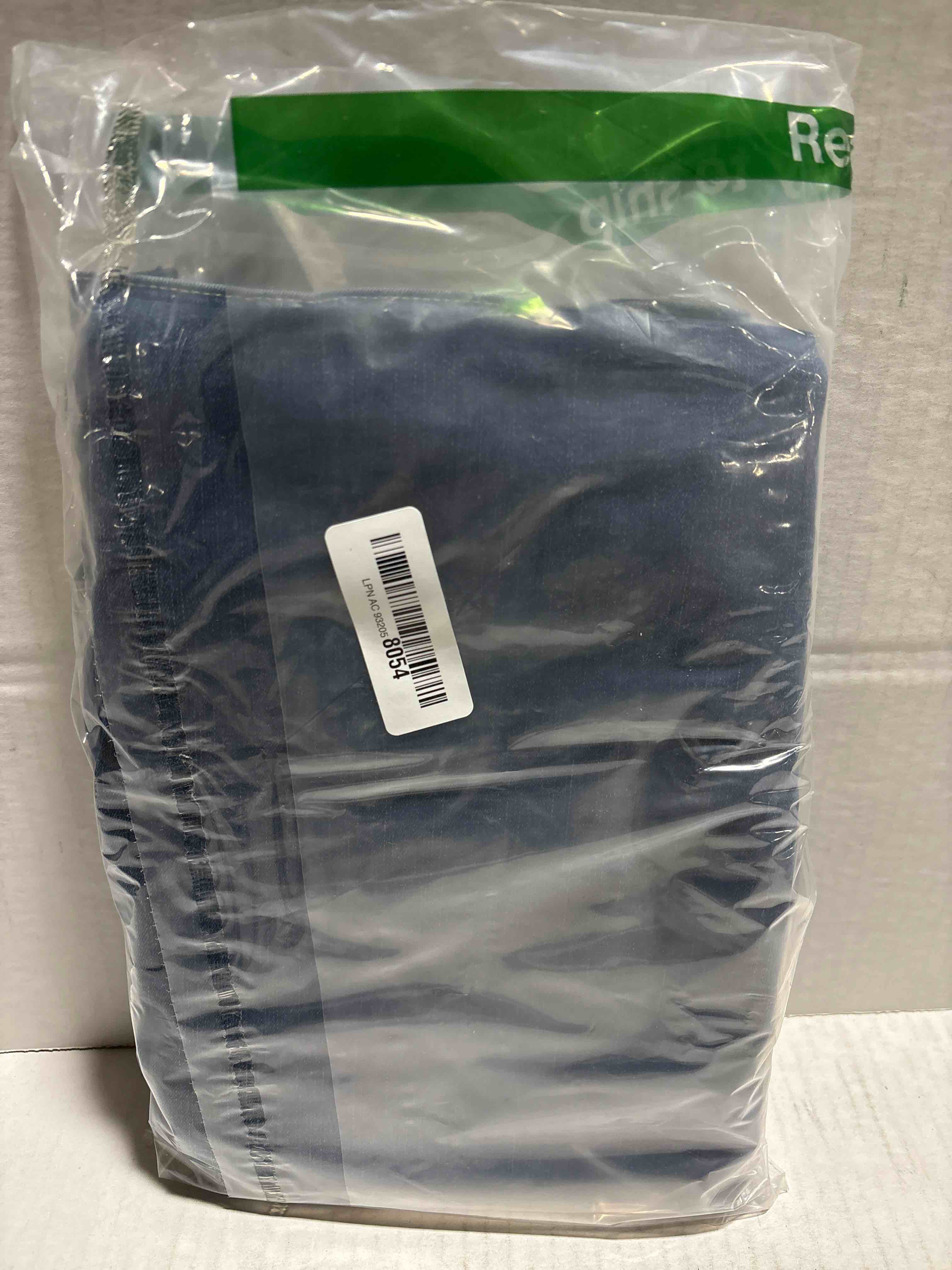 Condition photo showing New/Like New for Women's Maternity Jeans Slim Side Stretchy Straight Leg Pregnancy Petite Denim Pants with Pockets Dark Blue X-Large