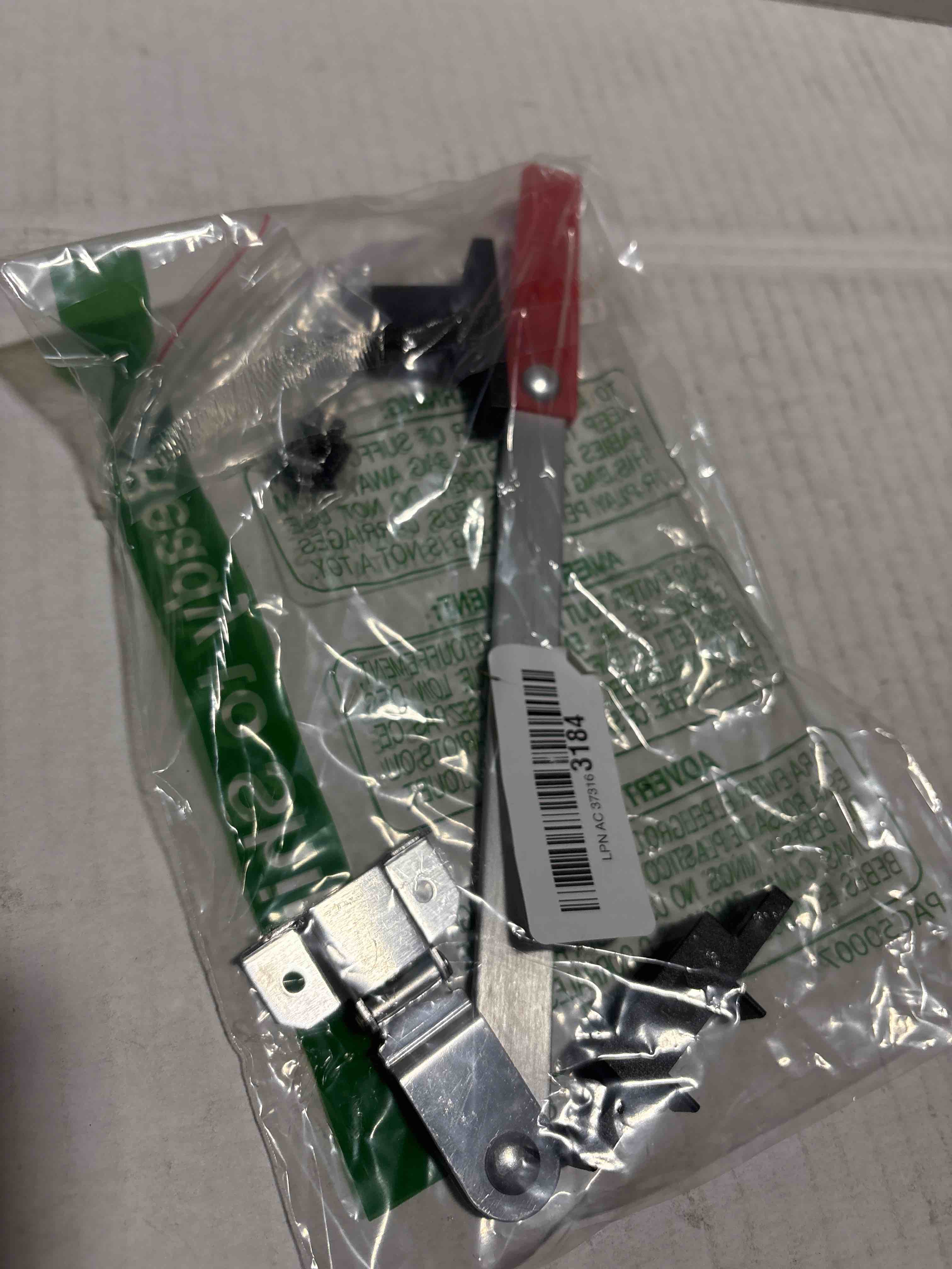Condition photo showing New/Like New for Aucuda RV Emergency Window Latch, Metal EXIT Window Locks, Camper Egress Window Security Bars, Window Support Holder with Red Handle for Travel Trailer in Fall, Easy Install&Extra Durable. Red Red Emergency Window Latch