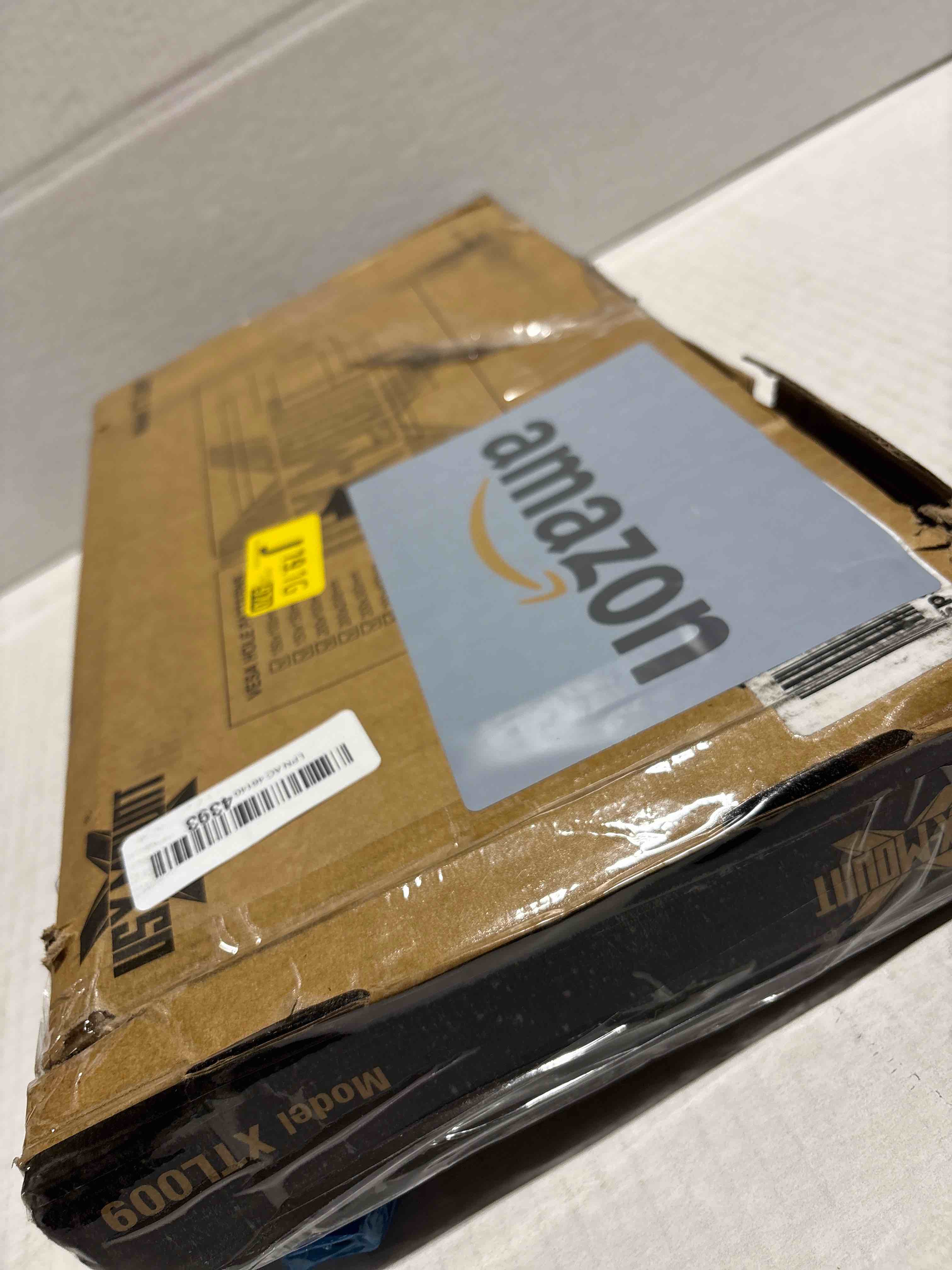 Condition photo showing New/Like New for USX MOUNT Tilting TV Wall Mount for Most 37"-90" Flat Curved Screen Television, TV Bracket with Max VESA 600x400mm up to 132lbs, Low Profile Tilt Mount for 16", 24" Stud 37-90 Inch (VESA600x400) Tilt