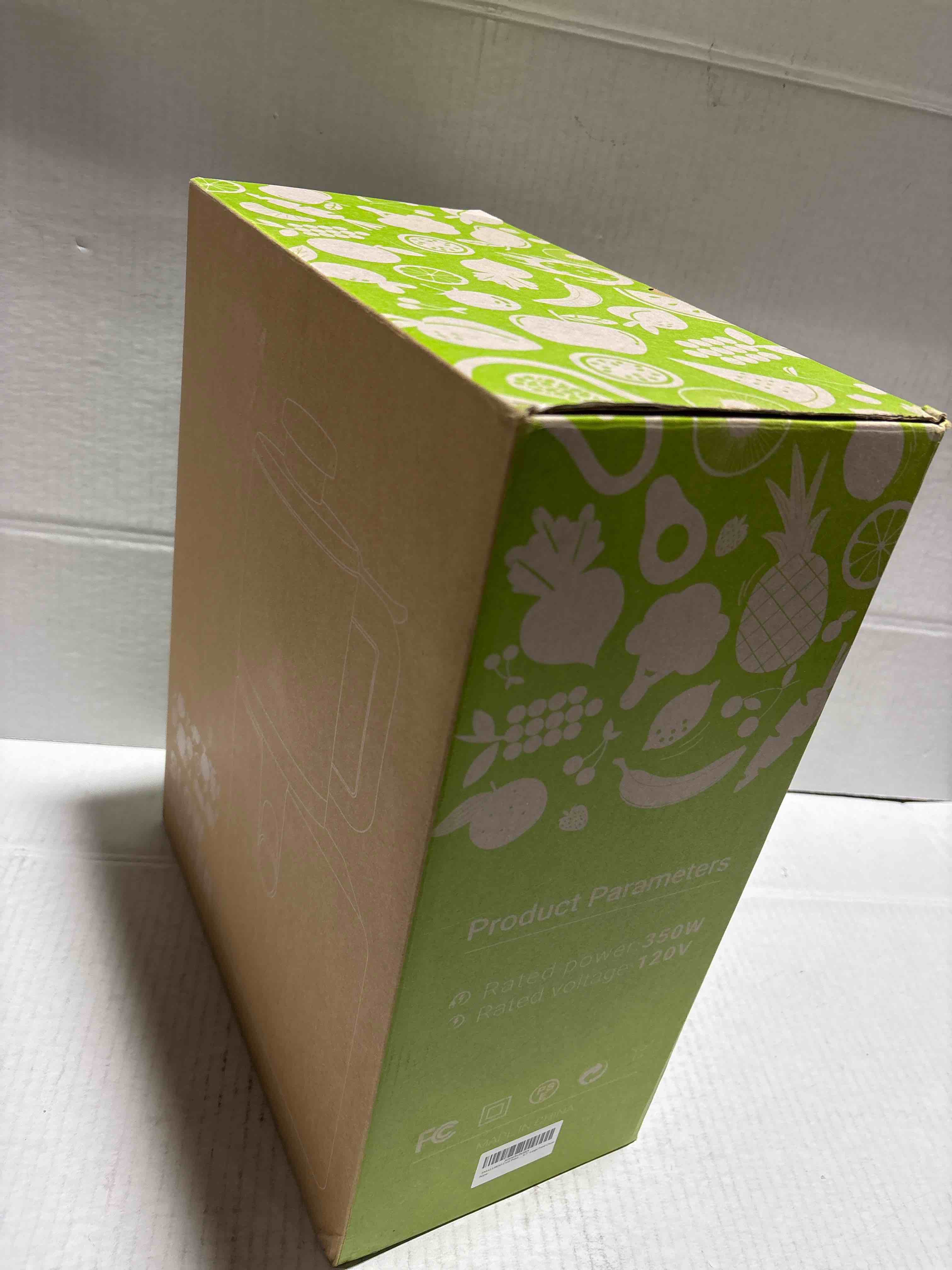 Condition photo showing New/Like New for Cold Press Juicer Machines with 6.5" Large Feed Chute, Juicer for Whole Vegetables & Fruits, High Juice Yield, Ideal for Families (Black)