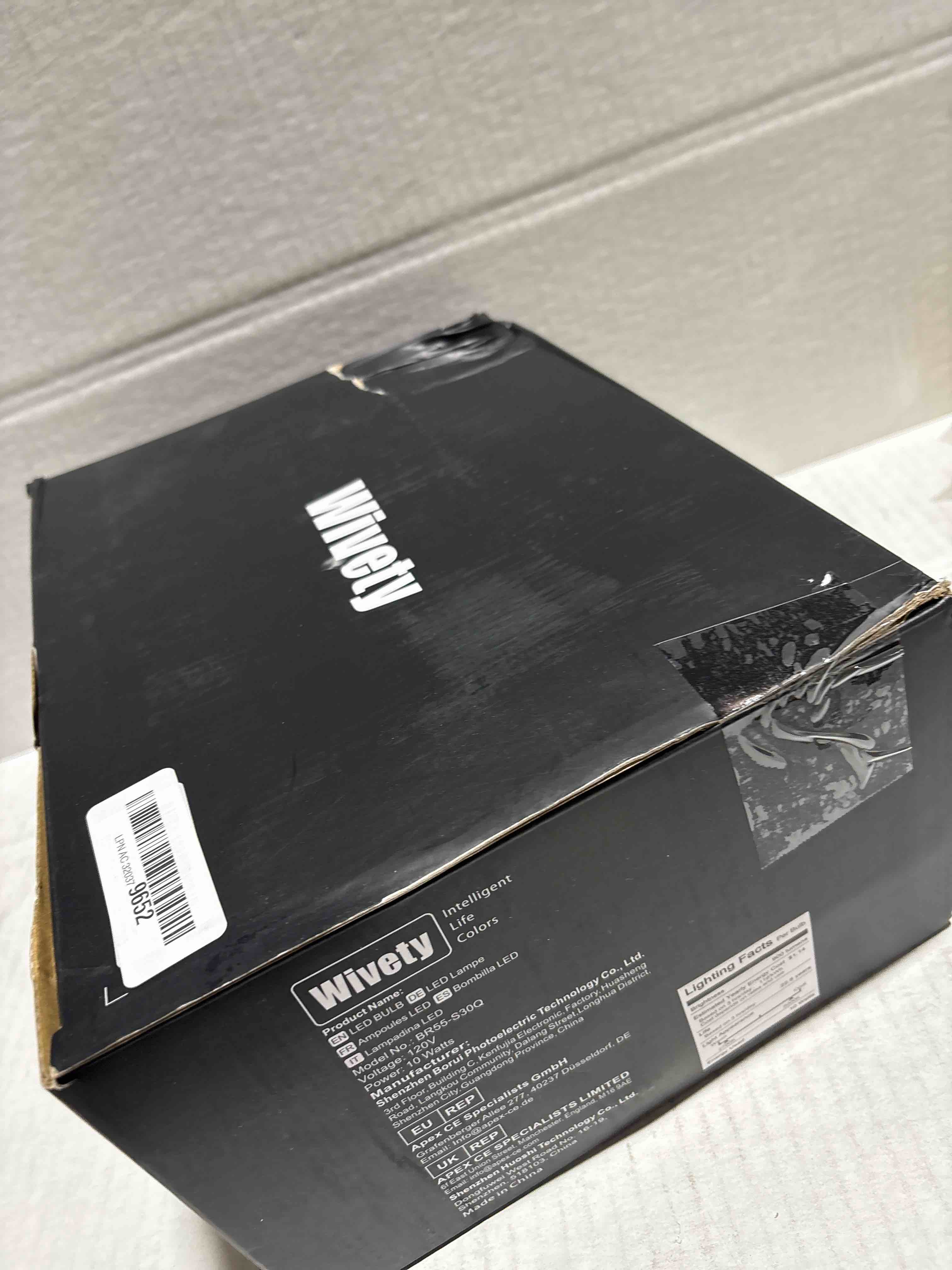 Condition photo showing New/Like New for LED BR30 Alexa Flood Light Bulbs Color Changing Indoor Compatible with Alexa (12 Pack)