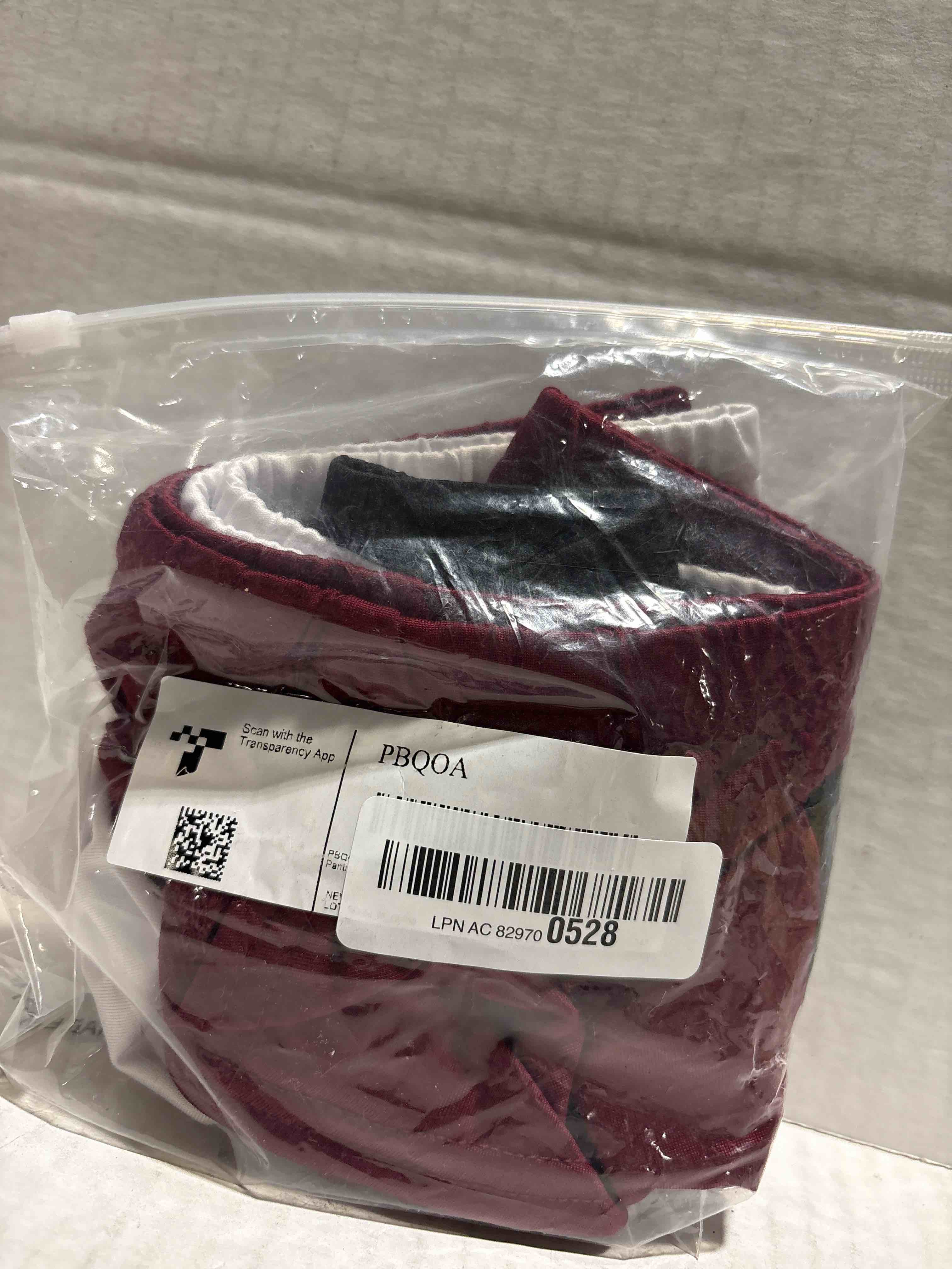 Condition photo showing New/Like New for Women's Sexy Sports Briefs Ruched Butt Lifting Panties Half Back Soft Active Yoga Underwear 3 Pack Large Black/White/Wine Red