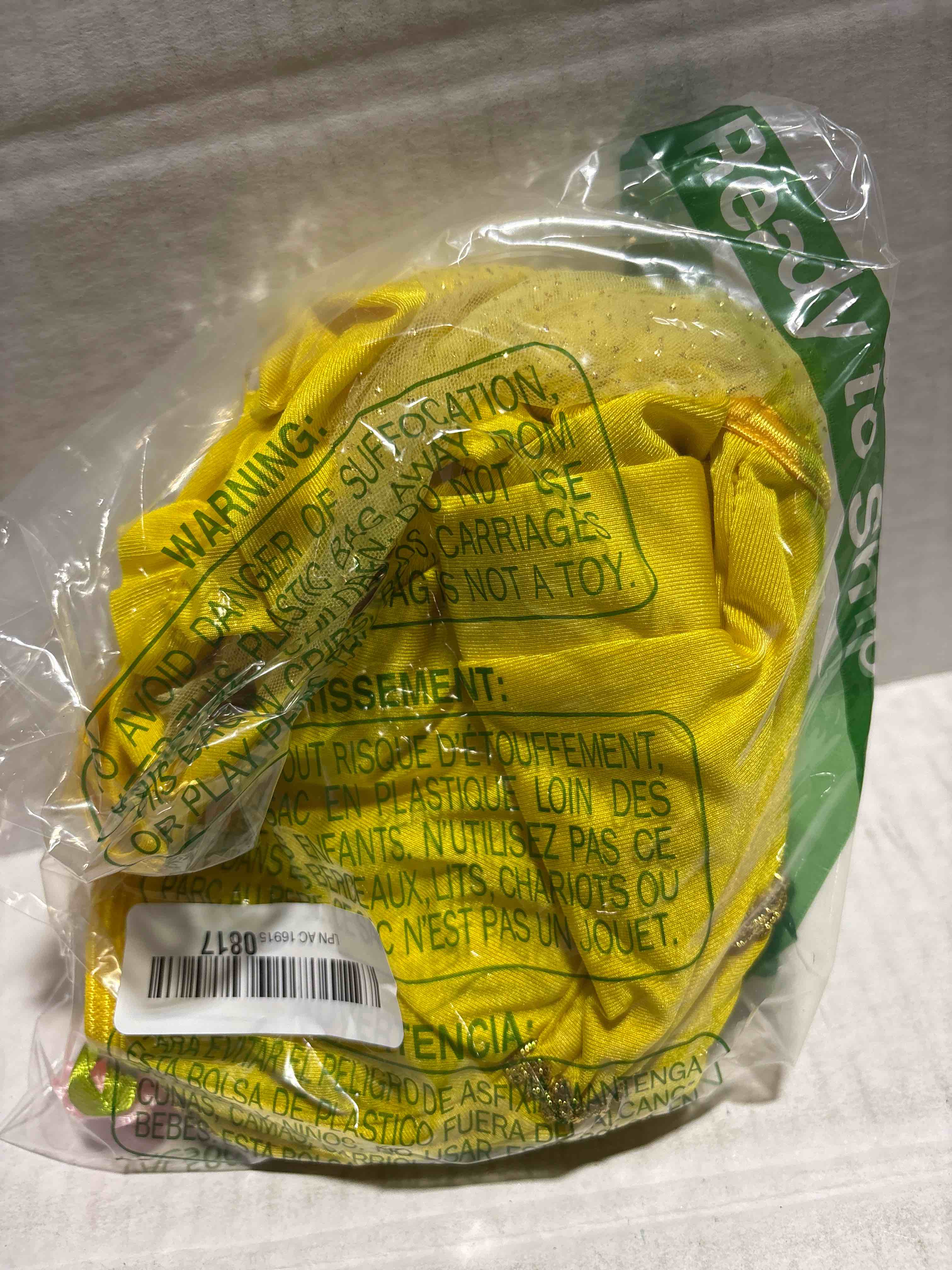 Condition photo showing New/Like New for Lingerie Sets for Women Sexy Princess Costumes Cosplay Outfits Halloween Lingerie Roleplay with Bra and Panty Yellow Medium