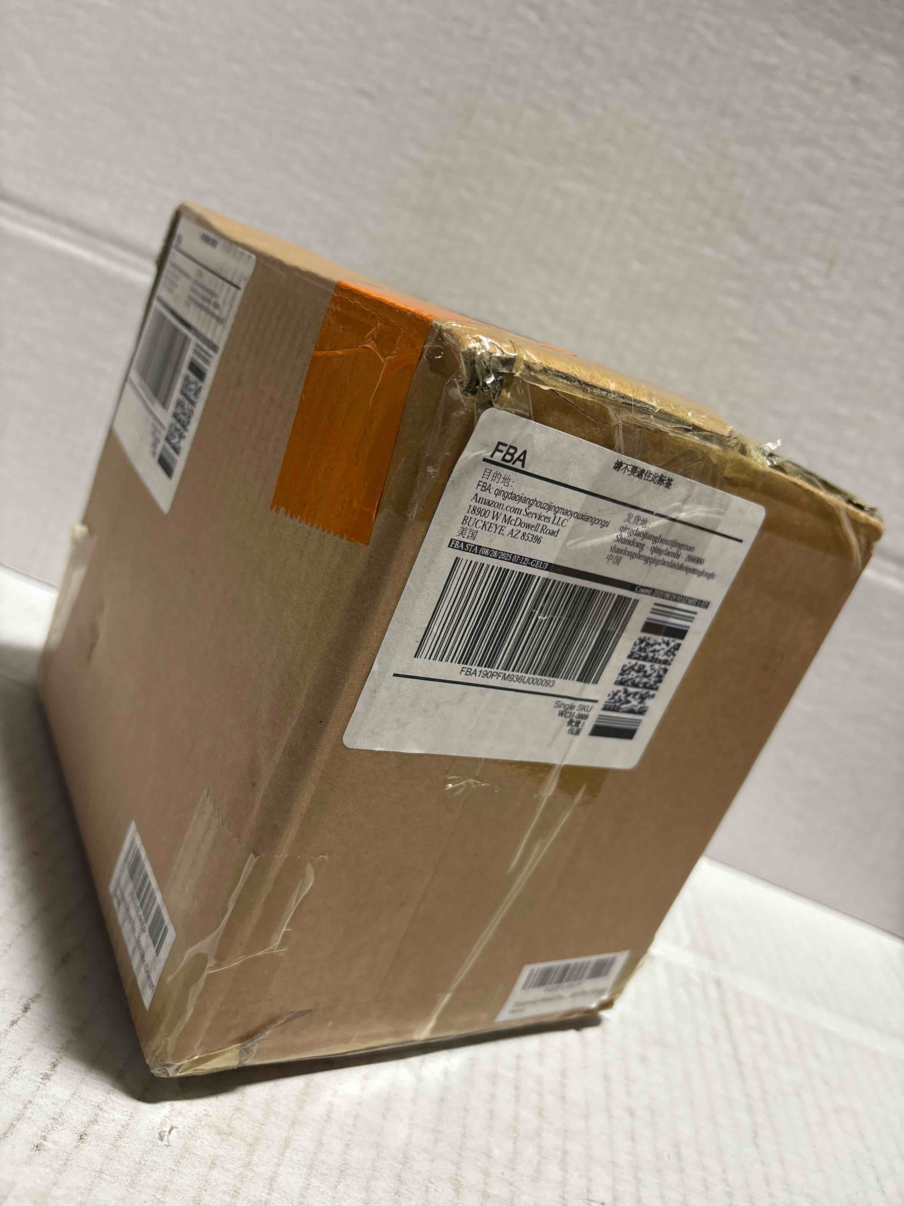 Condition photo showing New/Like New for Wheel Chocks, Rubber Wheel Chock with Curved, Durable, Non-Slip, Solid Trailer Wheel Chocks for Boat Trailers, RV, Truck, Camper, 30000lbs (Orange)