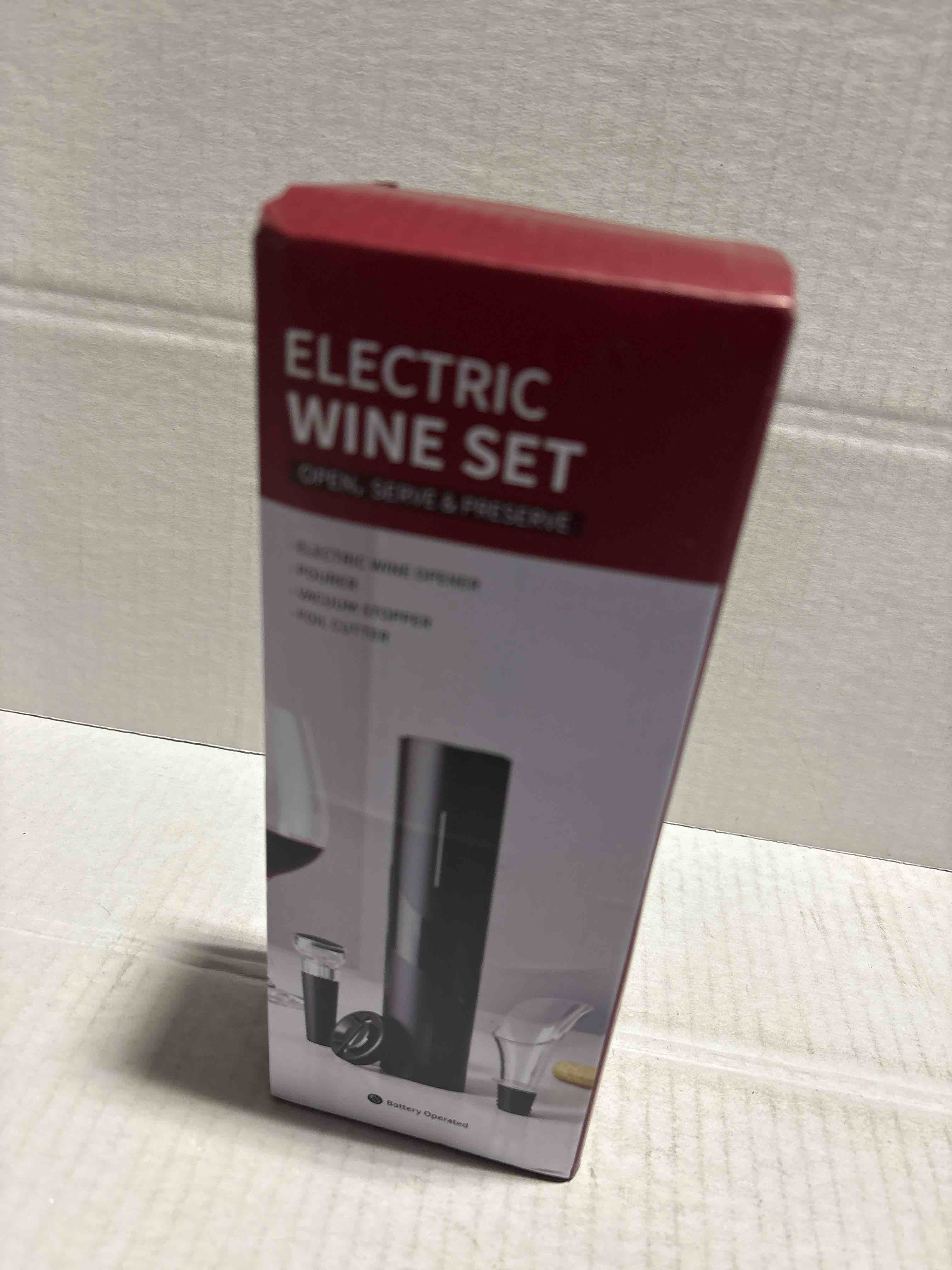Condition photo showing New/Like New for PEIPU Electric Wine Bottle Opener, 4 Pack Battery Operated, Easy to Use, Perfect for Home, Restaurants & Travel, Wine Lovers & Host