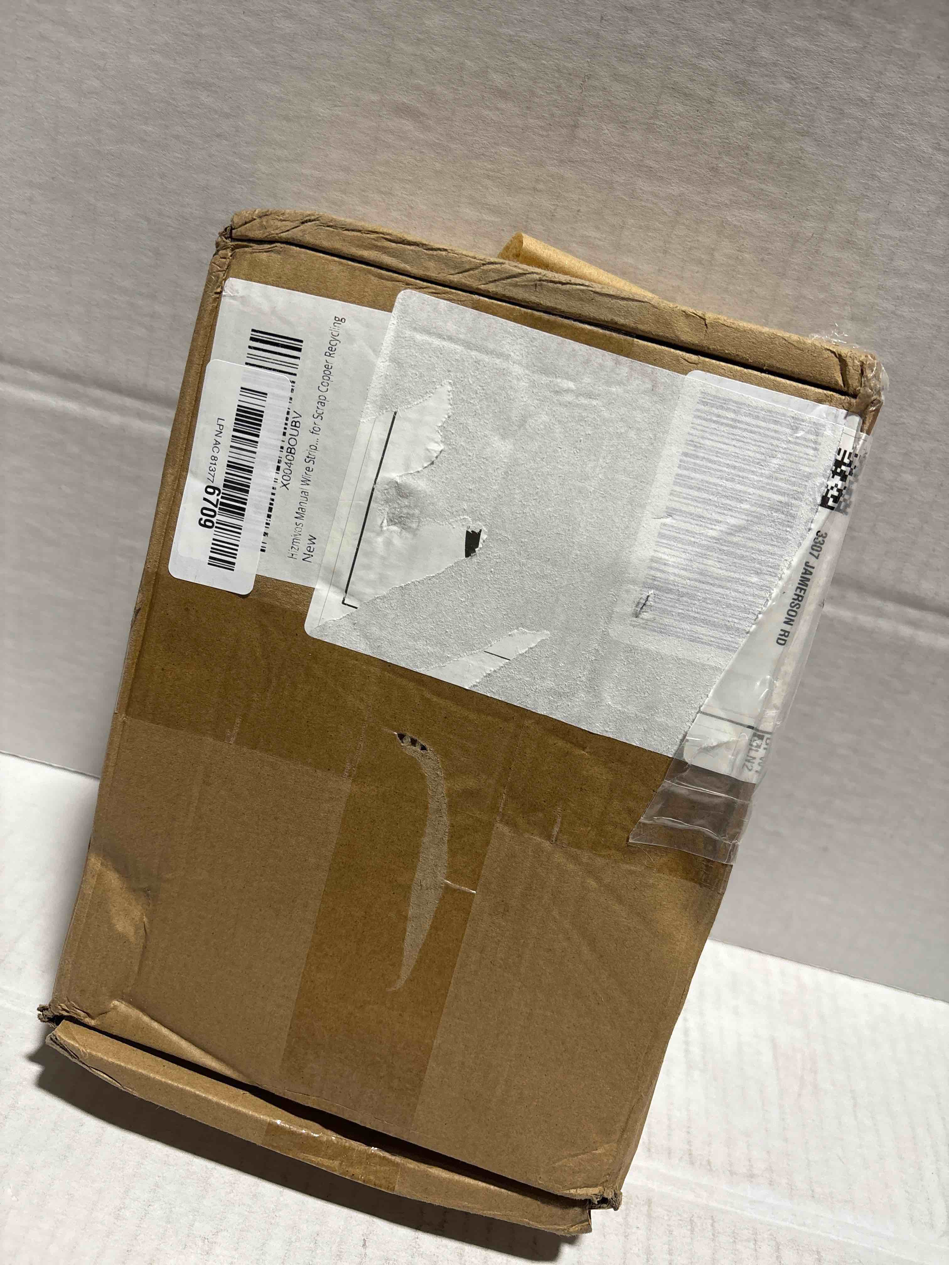 Condition photo showing New/Like New for Manual Wire Stripping Machine Gauge Wire 0.06-1 inches,Scrapping Copper Wire Peeler Machine,Drill Powered Hand Crank Wire Stripper Tool for Scrap Copper Recycling