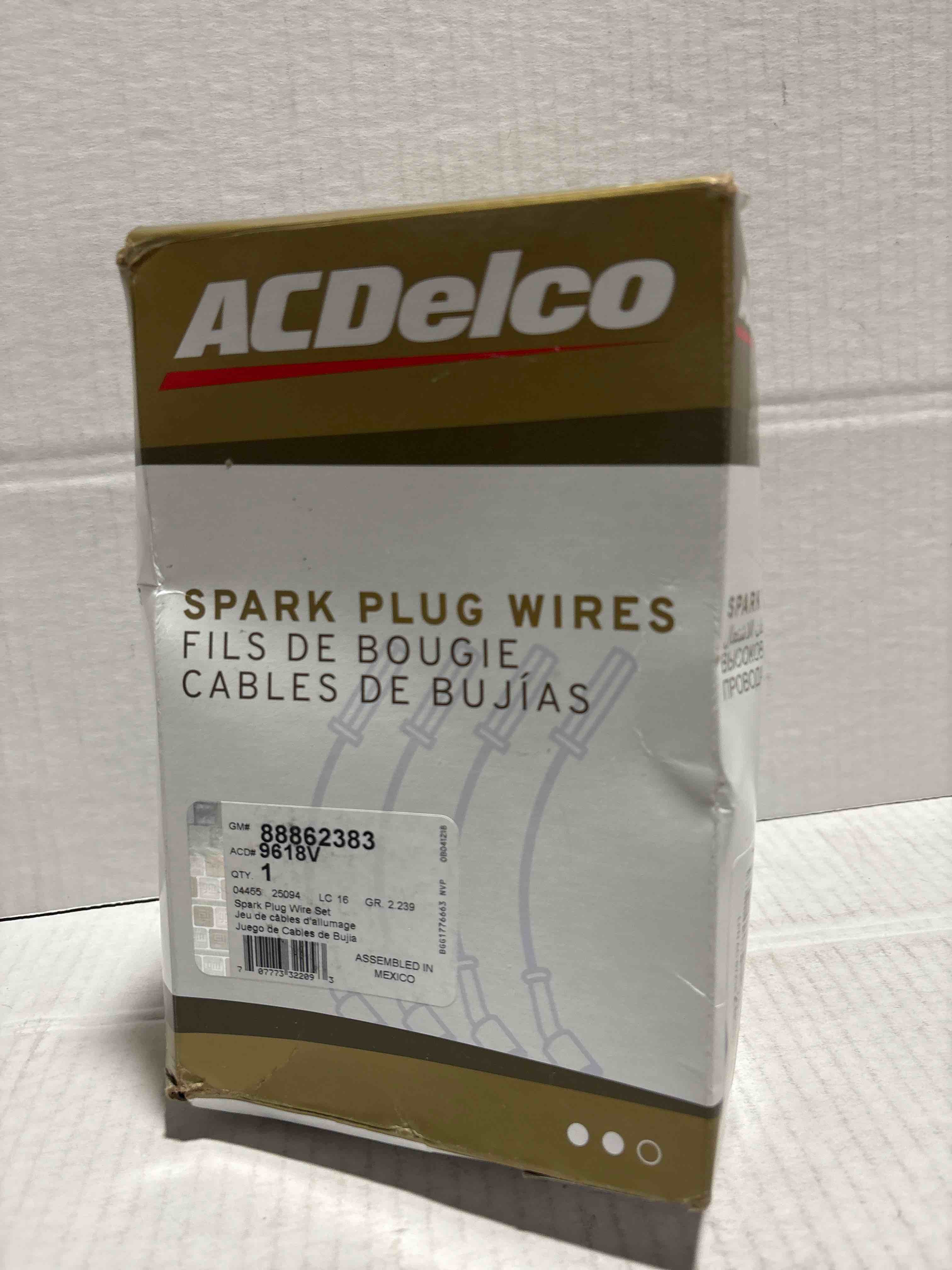 Condition photo showing New/Like New for ACDelco Gold 9618V (88862383) Spark Plug Wire Set