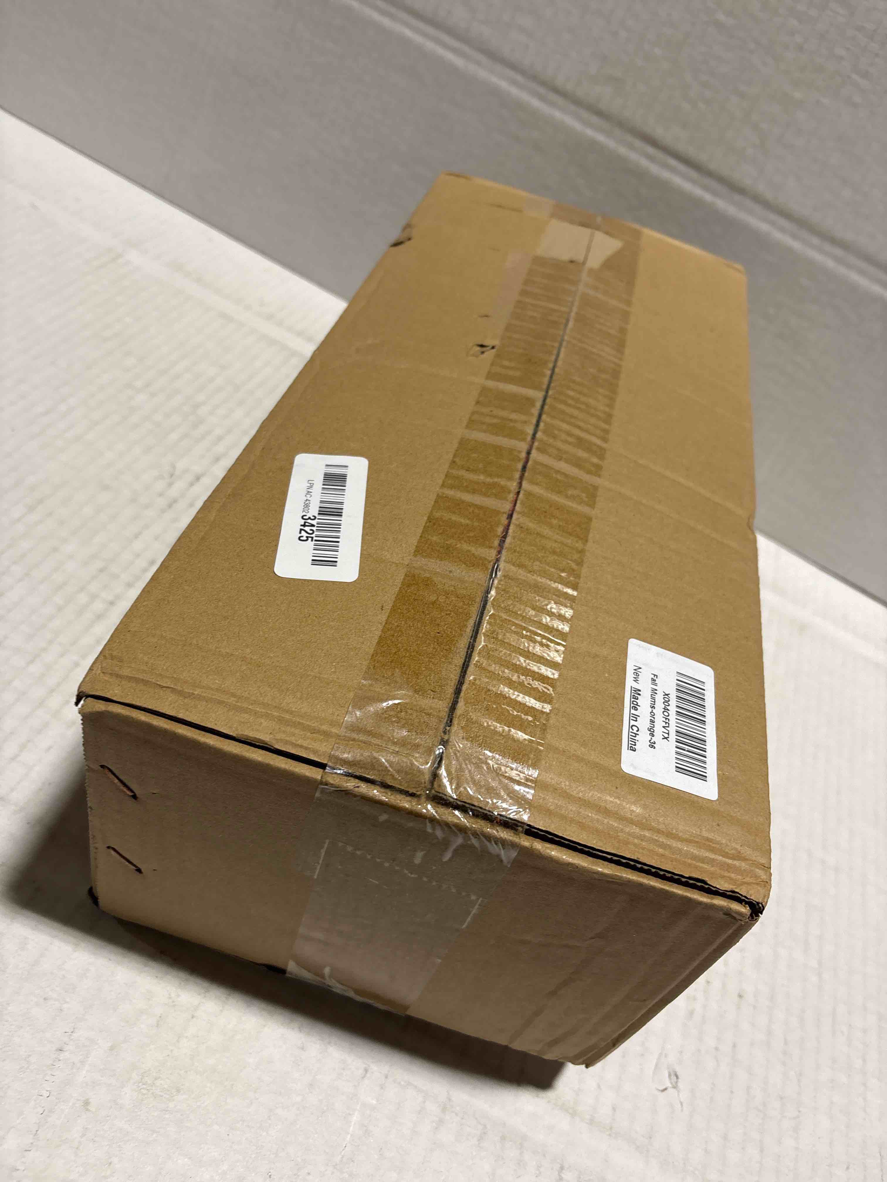 Condition photo showing New/Like New for Hananona 36 Pcs Artificial Mum Flowers for Outdoors, Faux Fall Mums Silk Flower for Outside, Fake Orange Flowers for Fall Patio Front Door Planter Autumn Halloween Home Decorations (36, Orange) 36 Orange