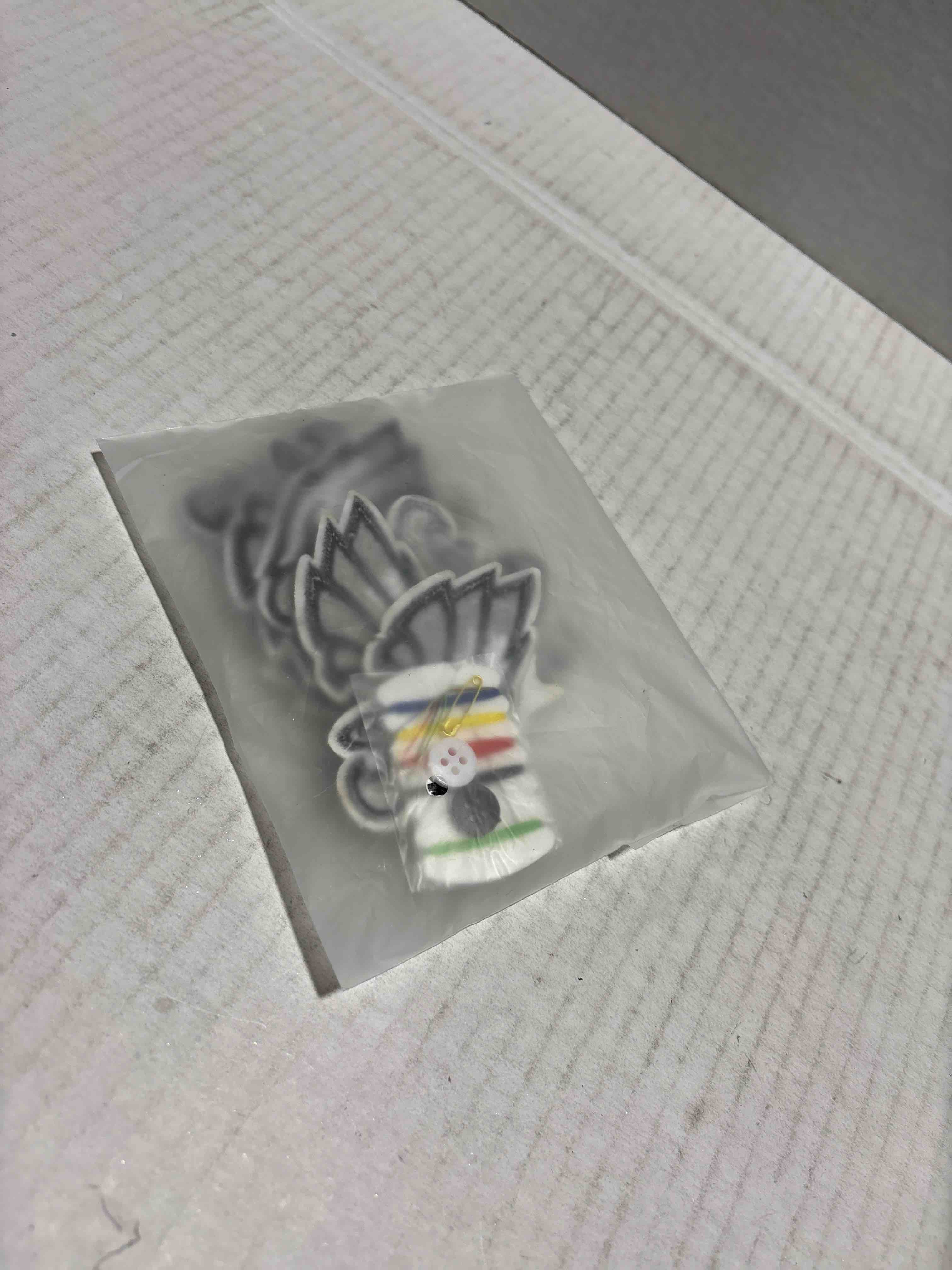 Condition photo showing New/Like New for 1 Big 1 Small Embroidered Eagle Patches for Iron on