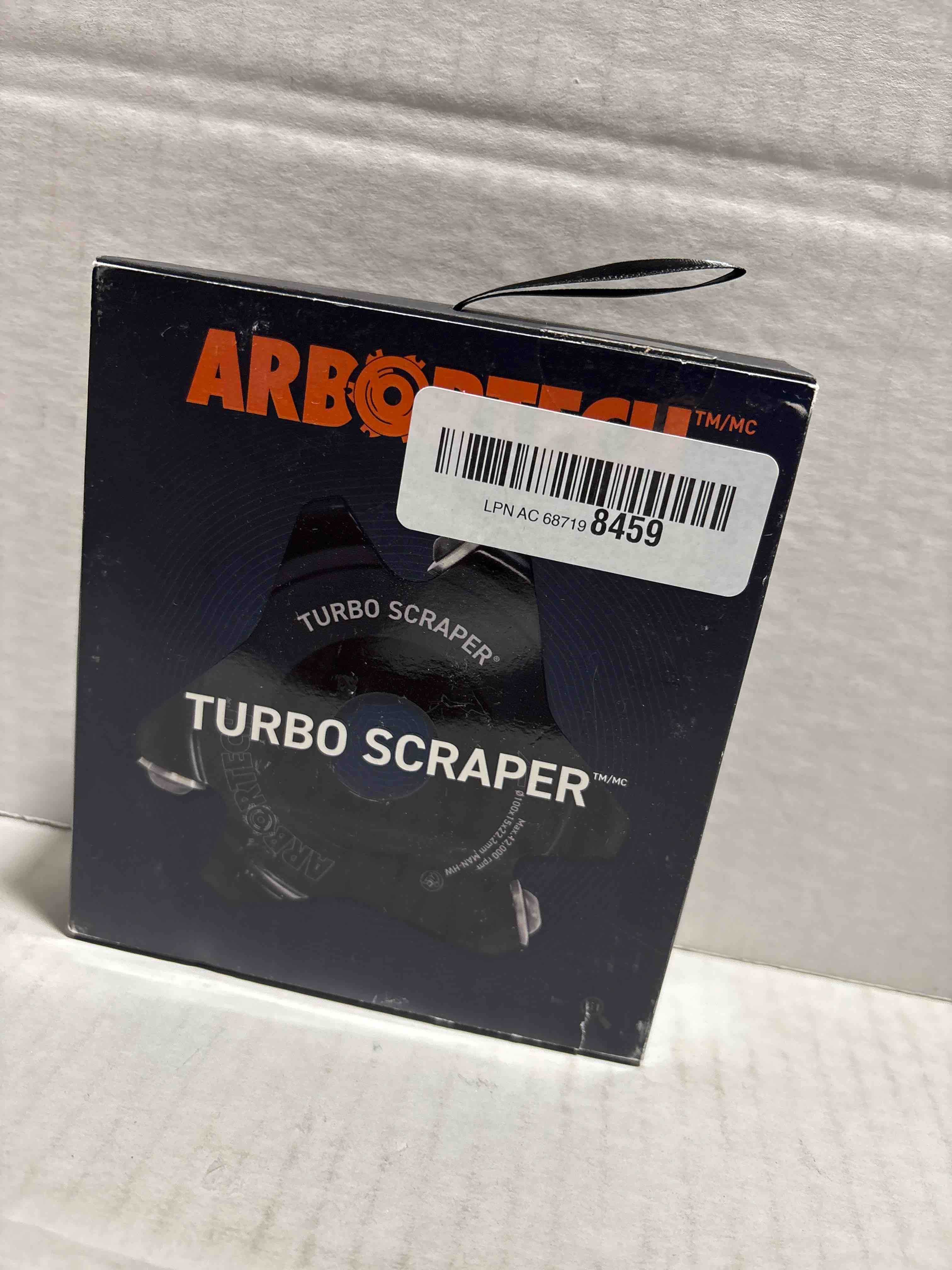 Condition photo showing New/Like New for ARBORTECH Turbo Scraper 4 Inch Wood Carving Disc Angle Grinder Wheel