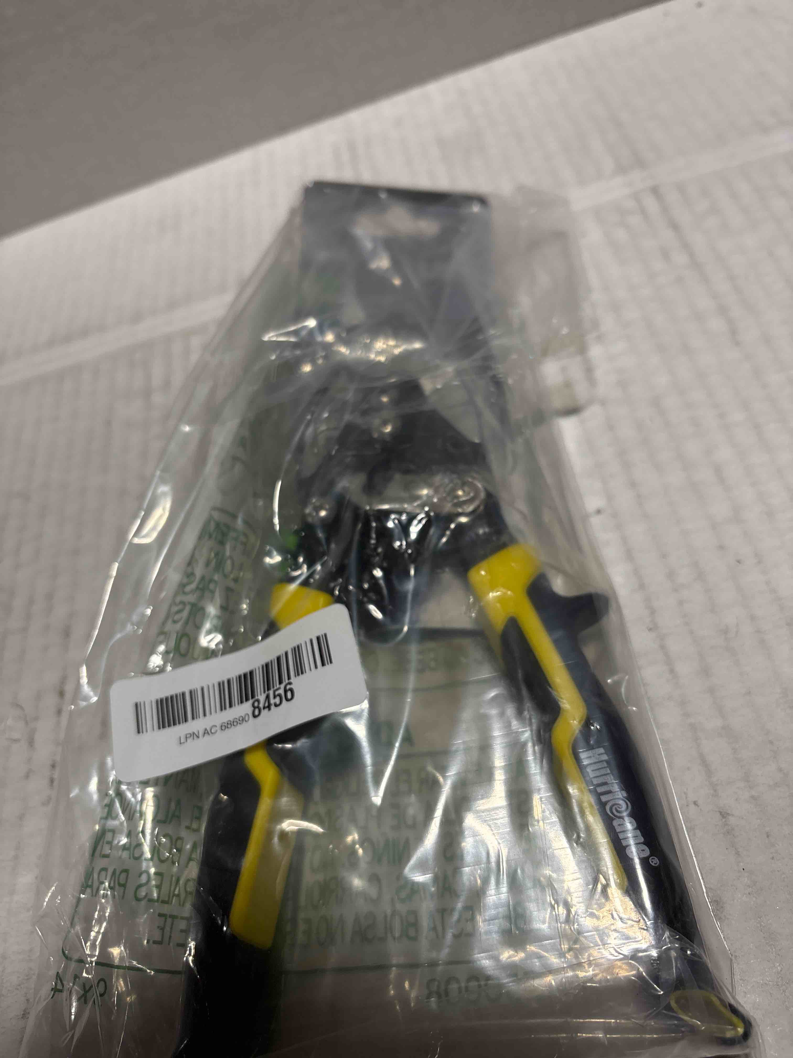 Condition photo showing New/Like New for HURRICANE 10 Inch Aviation Tin Snips, Cr-Mo Aviation Snips for Cutting Metal Sheet, Heavy Duty Sheet Metal Cutter Shear, Straight Cut, High Leverage Aviation Snip, Up to 40% Labor Saving High Leverage 10 inch Straight Cut