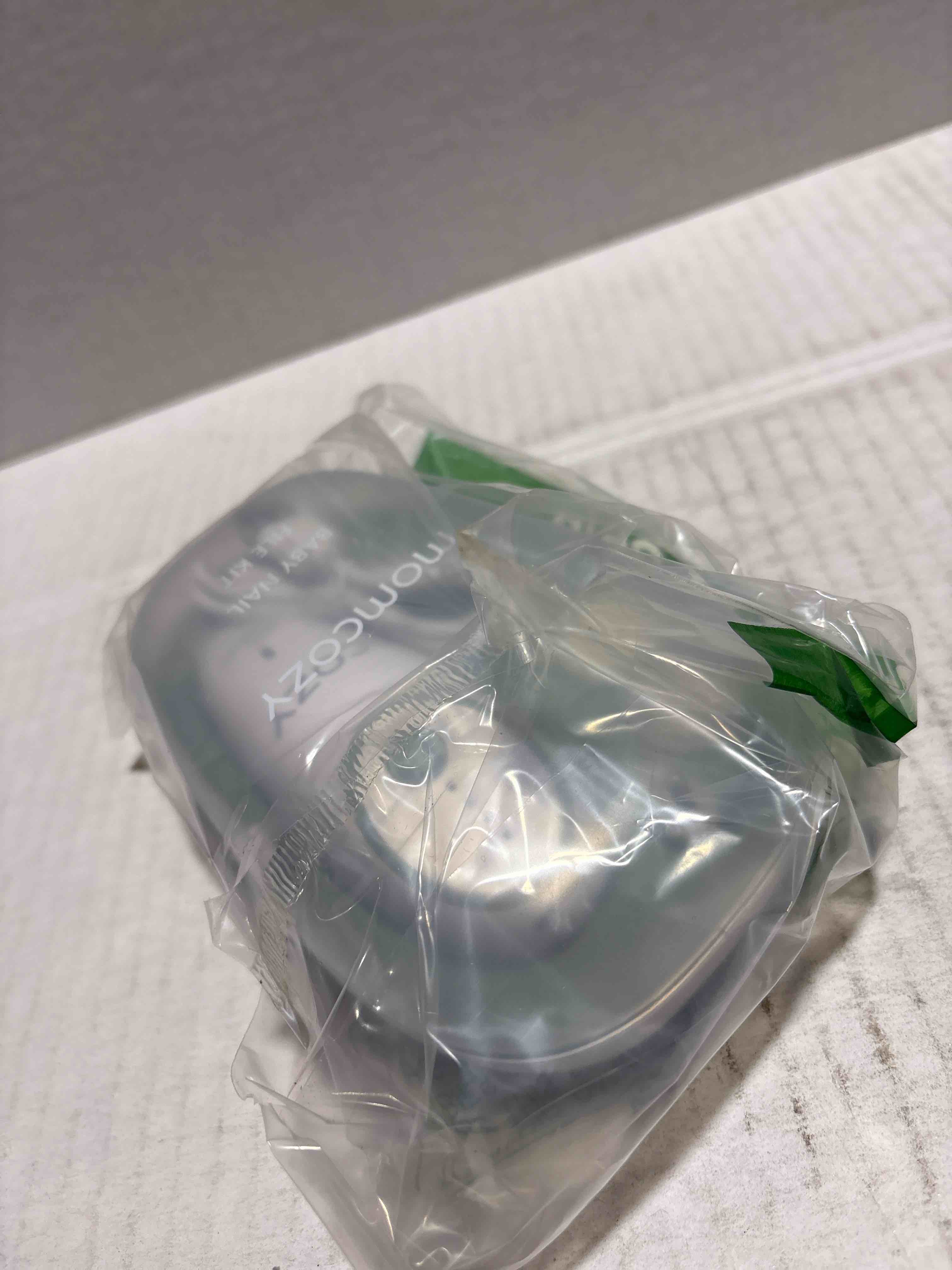 Condition photo showing New/Like New for Momcozy Baby Nail File Electric, Gentle Baby Nail Trimmer Electric, Baby Nail Clipper with Night Light, 7 Grinding Head Replacement Pads, Green Electric Nail Trimmer