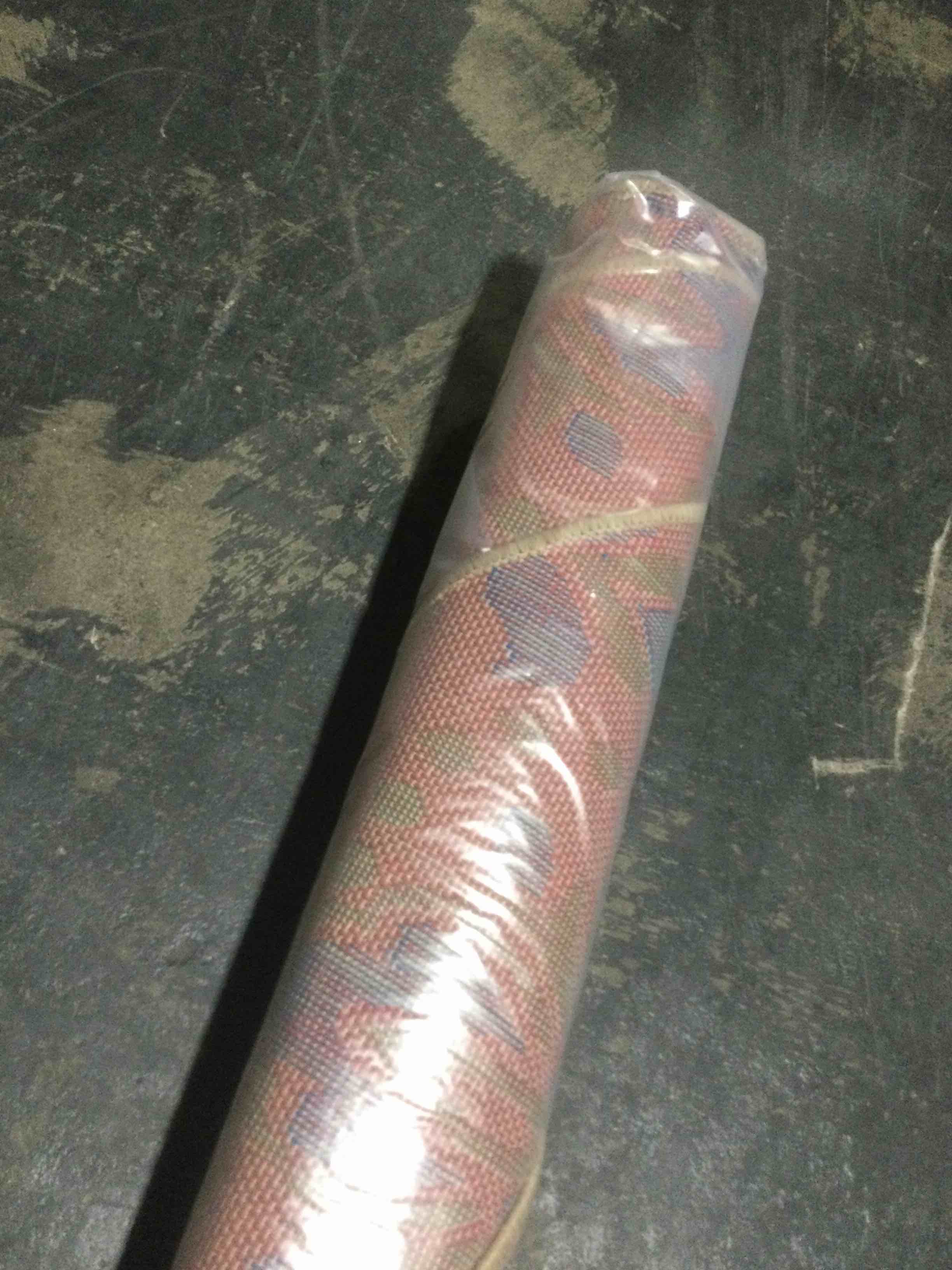 Condition photo showing New/Like New for ultimate innovations California villa 92inch round rug, blue/green