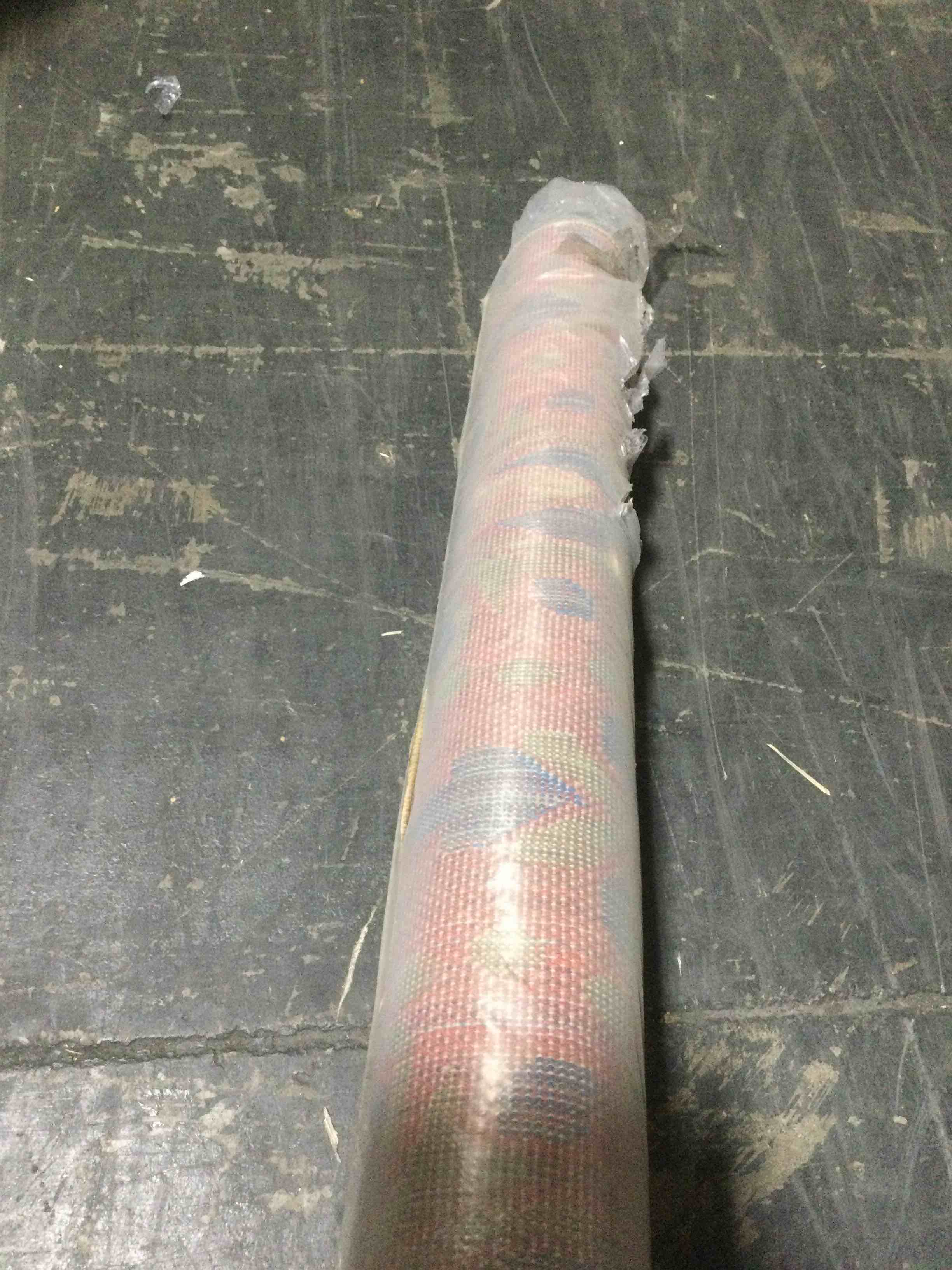 Condition photo showing New/Like New for ultimate innovations California villa 7x10 in/outdoor rug, blue/green