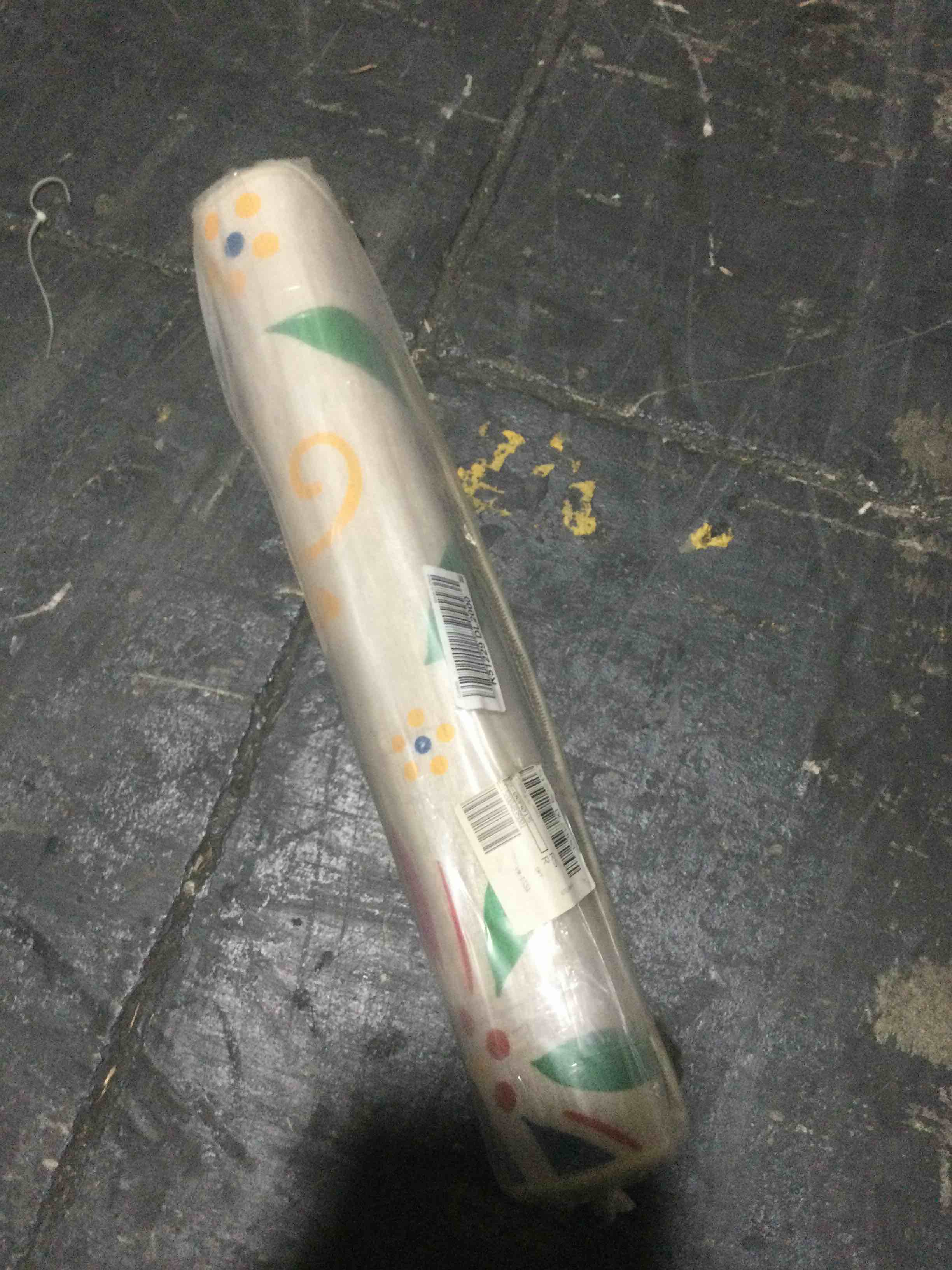 Condition photo showing New/Like New for temptations 2’x3’ washable nonslip kitchen mat, confetti