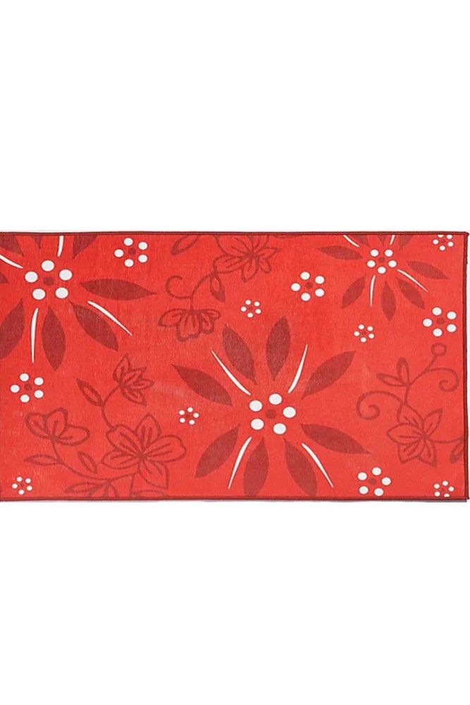 temptations 2’x3” washable nonslip kitchen mat, black 