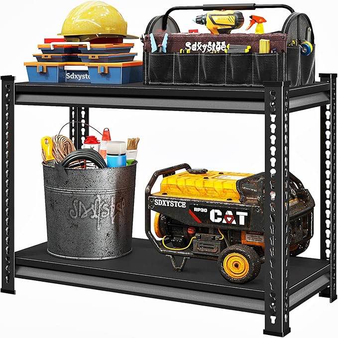 2-Tier Metal Shelving Unig 