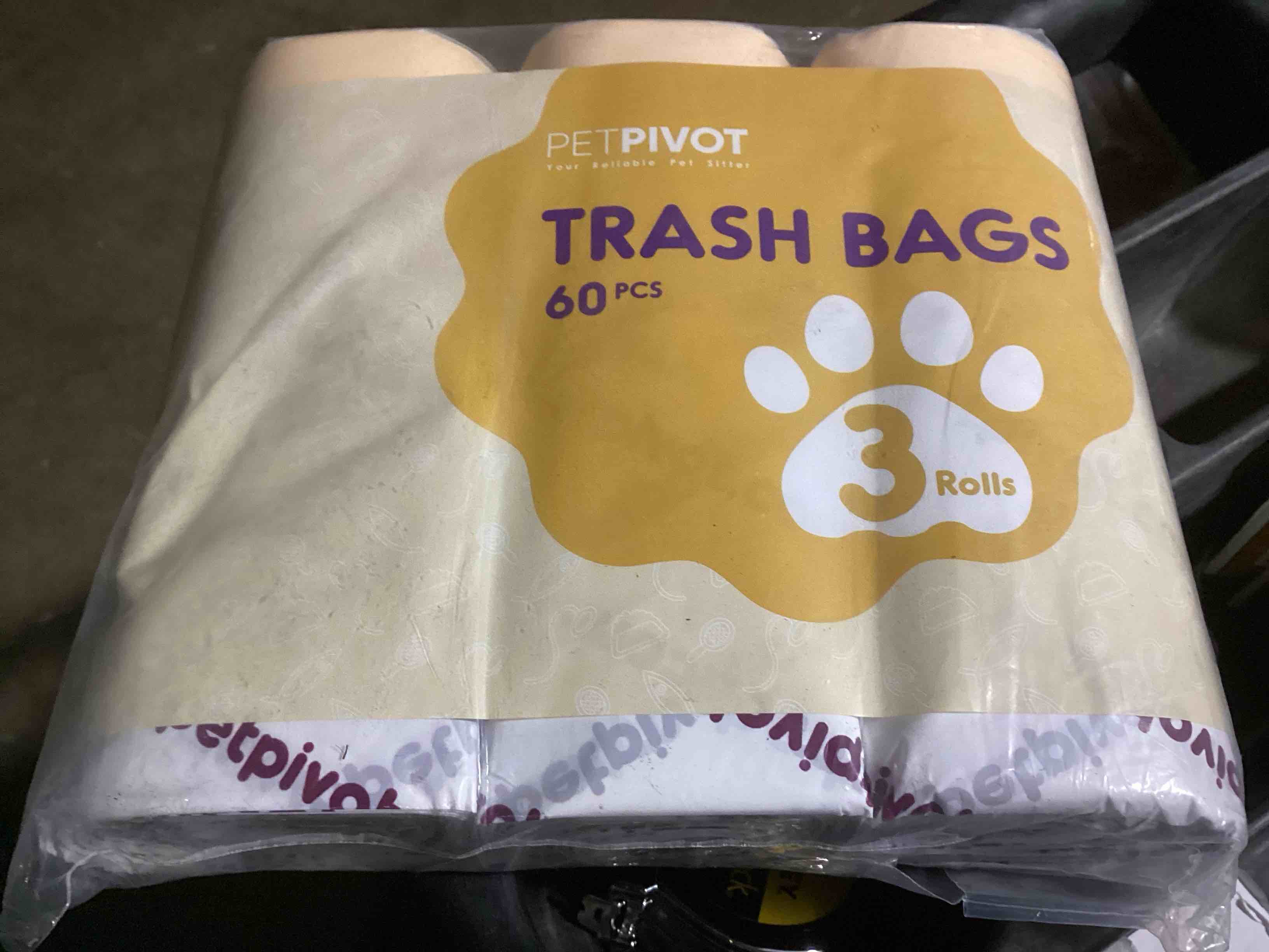 Condition photo showing New/Like New for PetPivot AutoScooper Litter Bags, 3 Rolls (60pcs) 