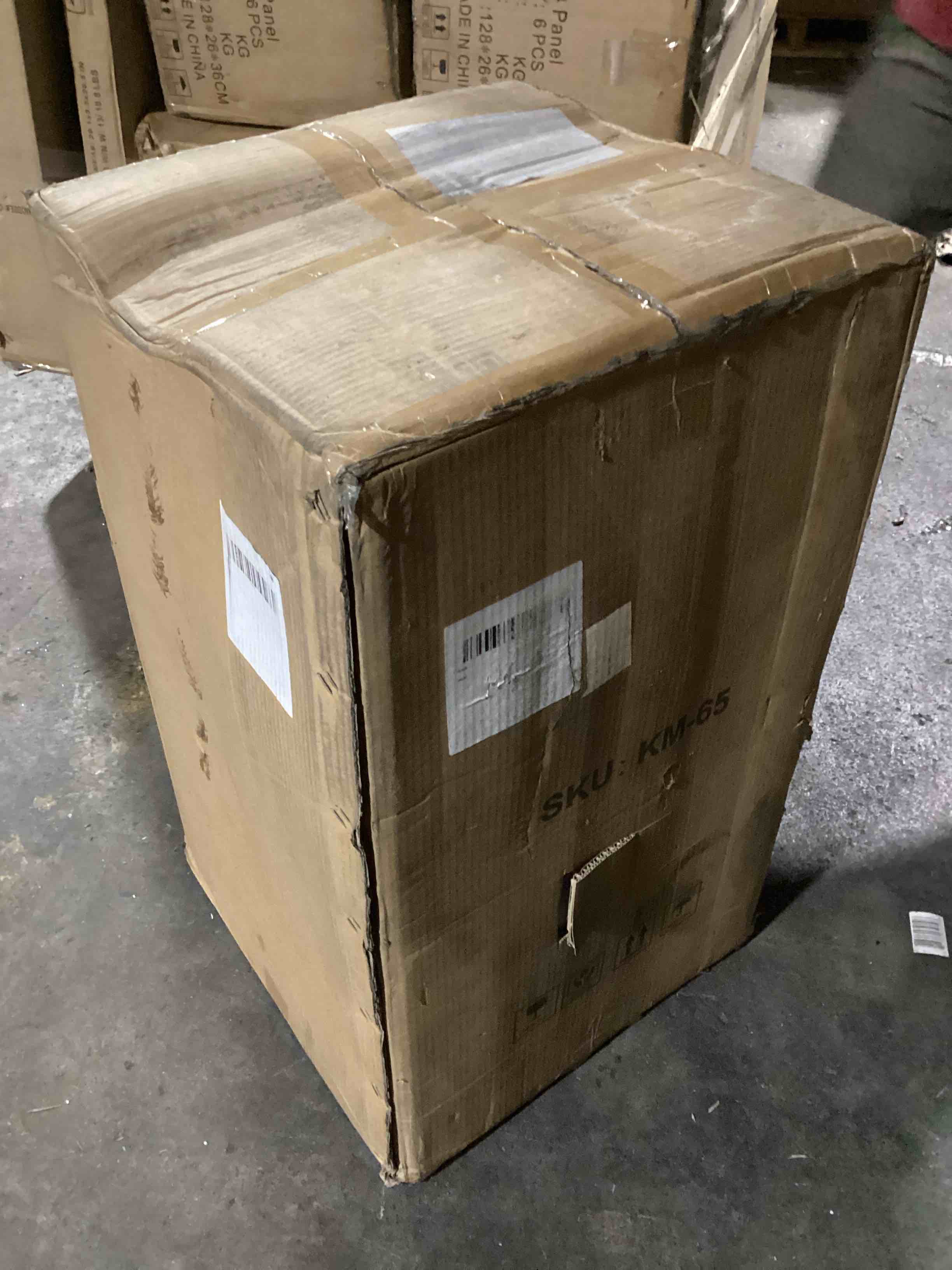 Condition photo showing New/Like New for Double Doors 4.5 cu.ft Safe Box with Key Lock & Password, Safe Lock Box with Fireproof Bag, Key Rack, LED Light and 2 Height Adjustable and Removable Divider for Money, Documents, Black