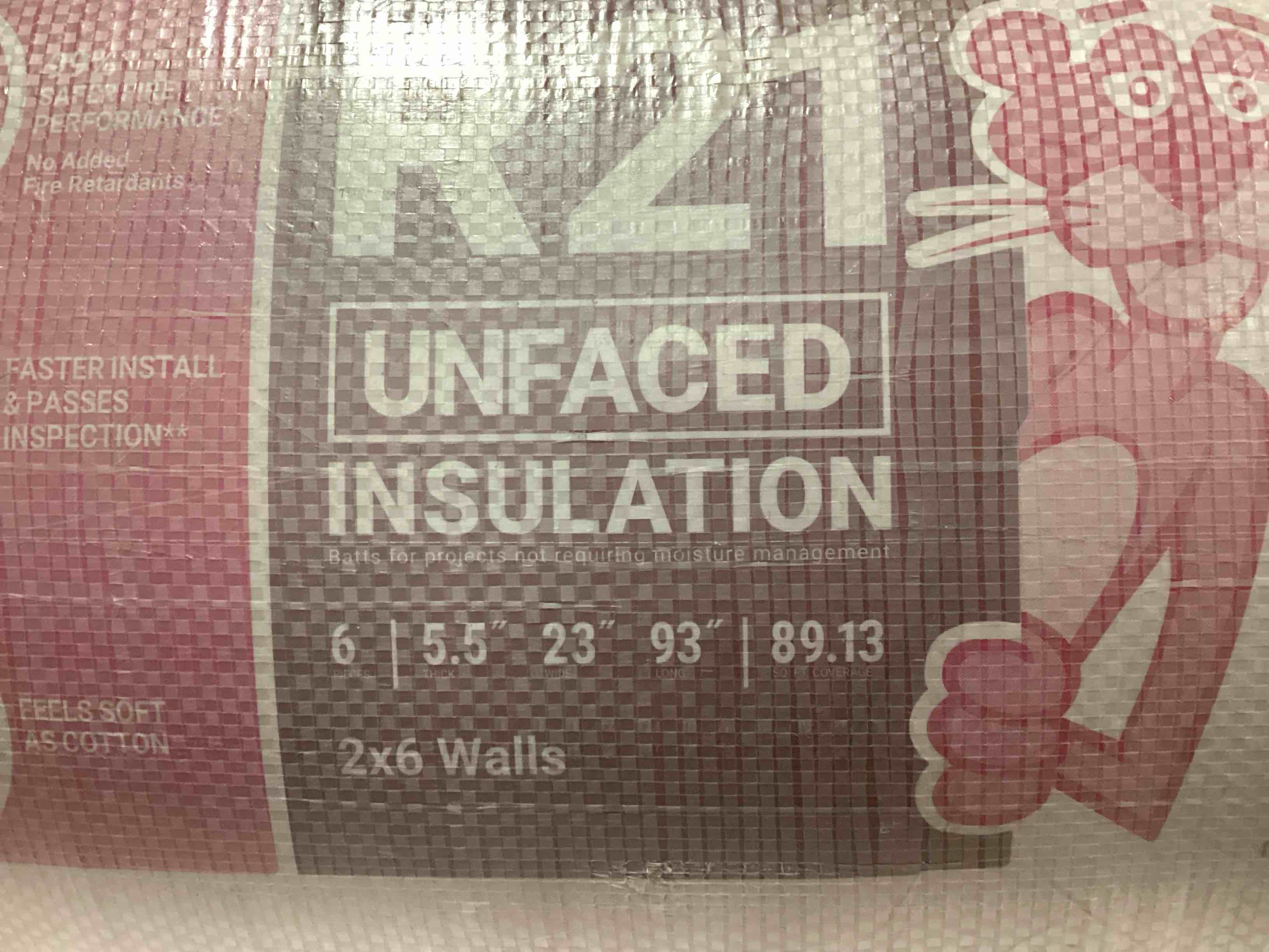 *NEW* Unfaced Fiberglass Insulation!