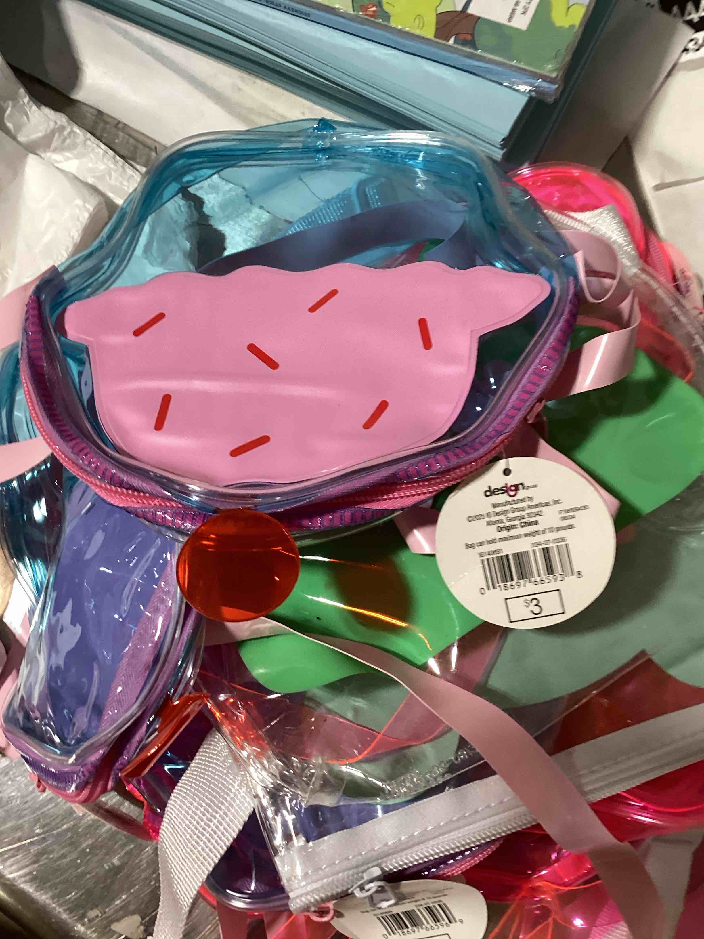 assorted plastic bags