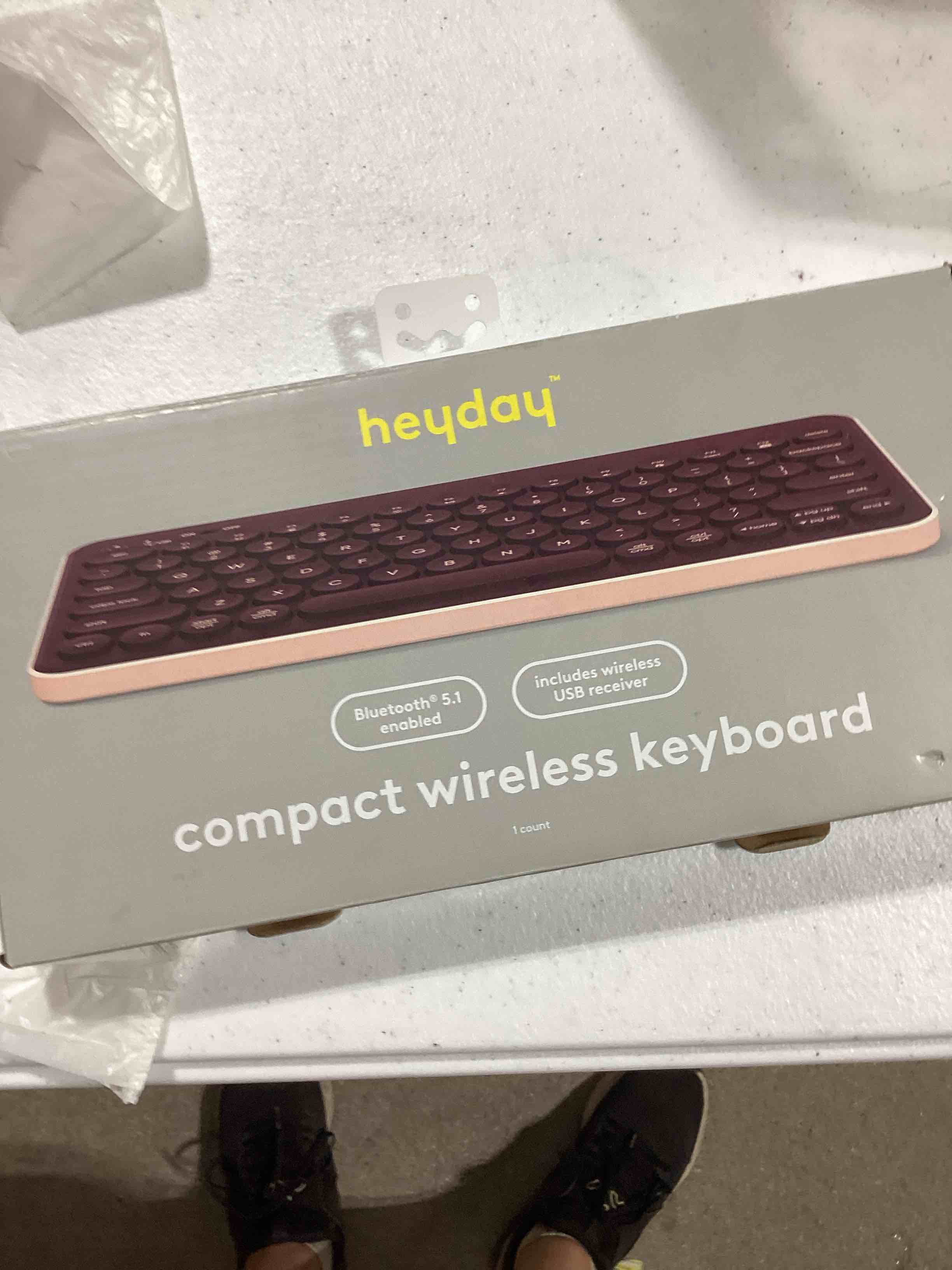 Circle Key Keyboard - heyday™ - Dark Cherry