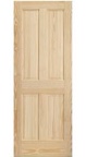 Raised Double 4 panel door 6ft 7’’ x 32in
