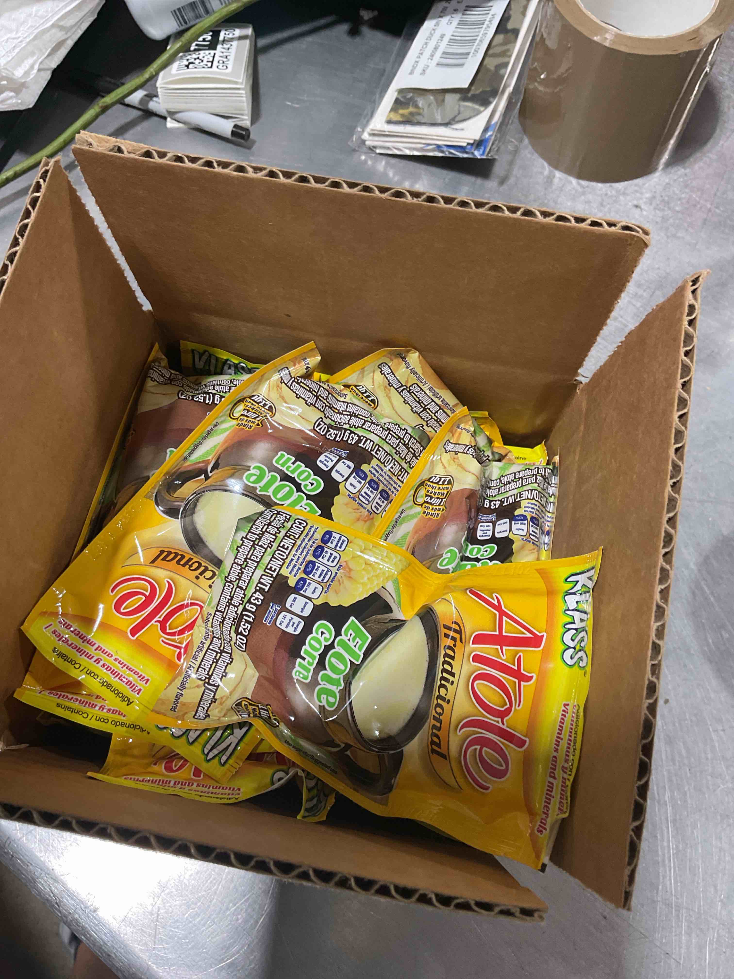 Klass Atole Elote / Corn 1.52z ( 30pack) Drink Mixes & Powders Cheap