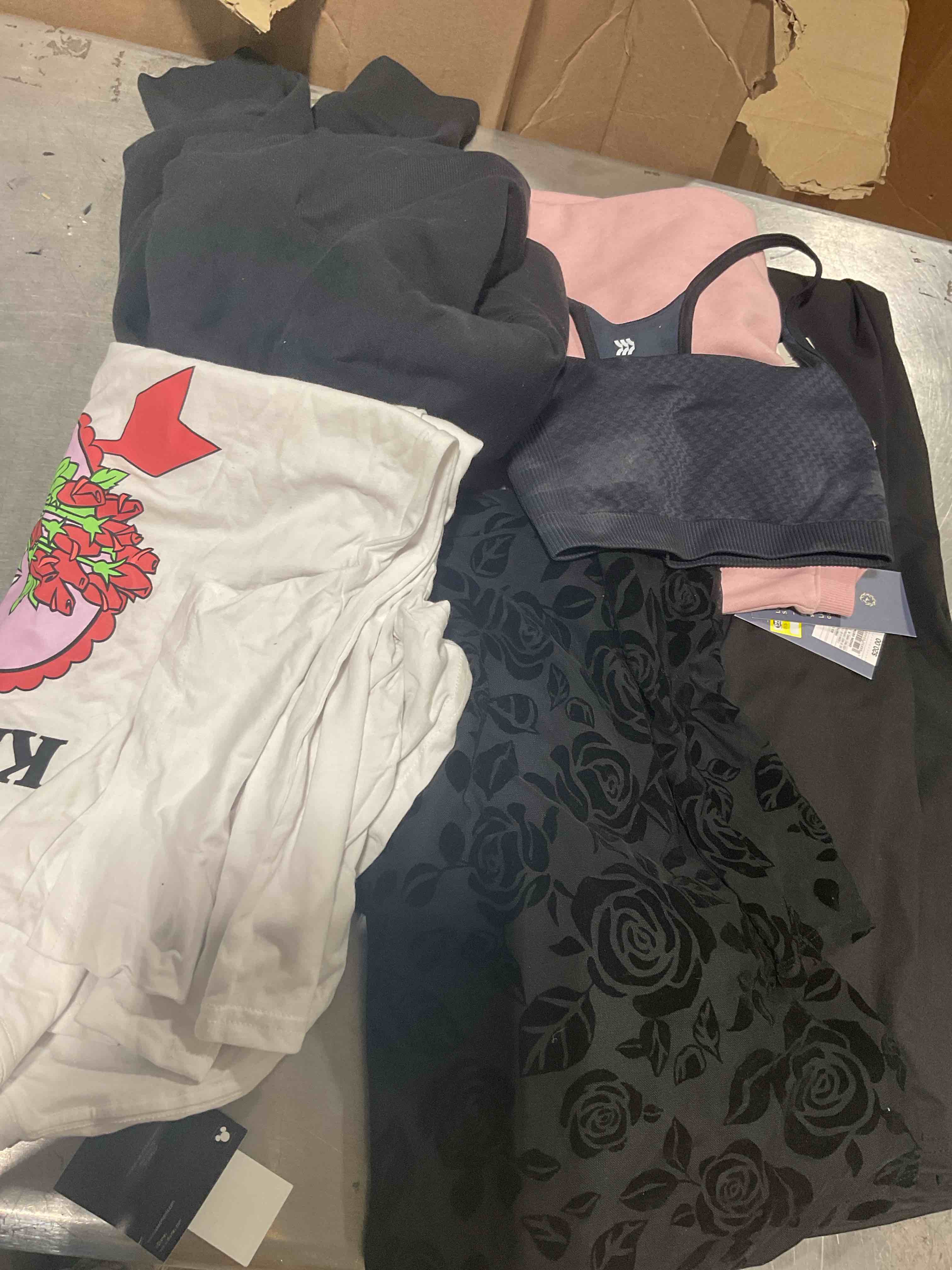 assorted Clothes of different size, color and style