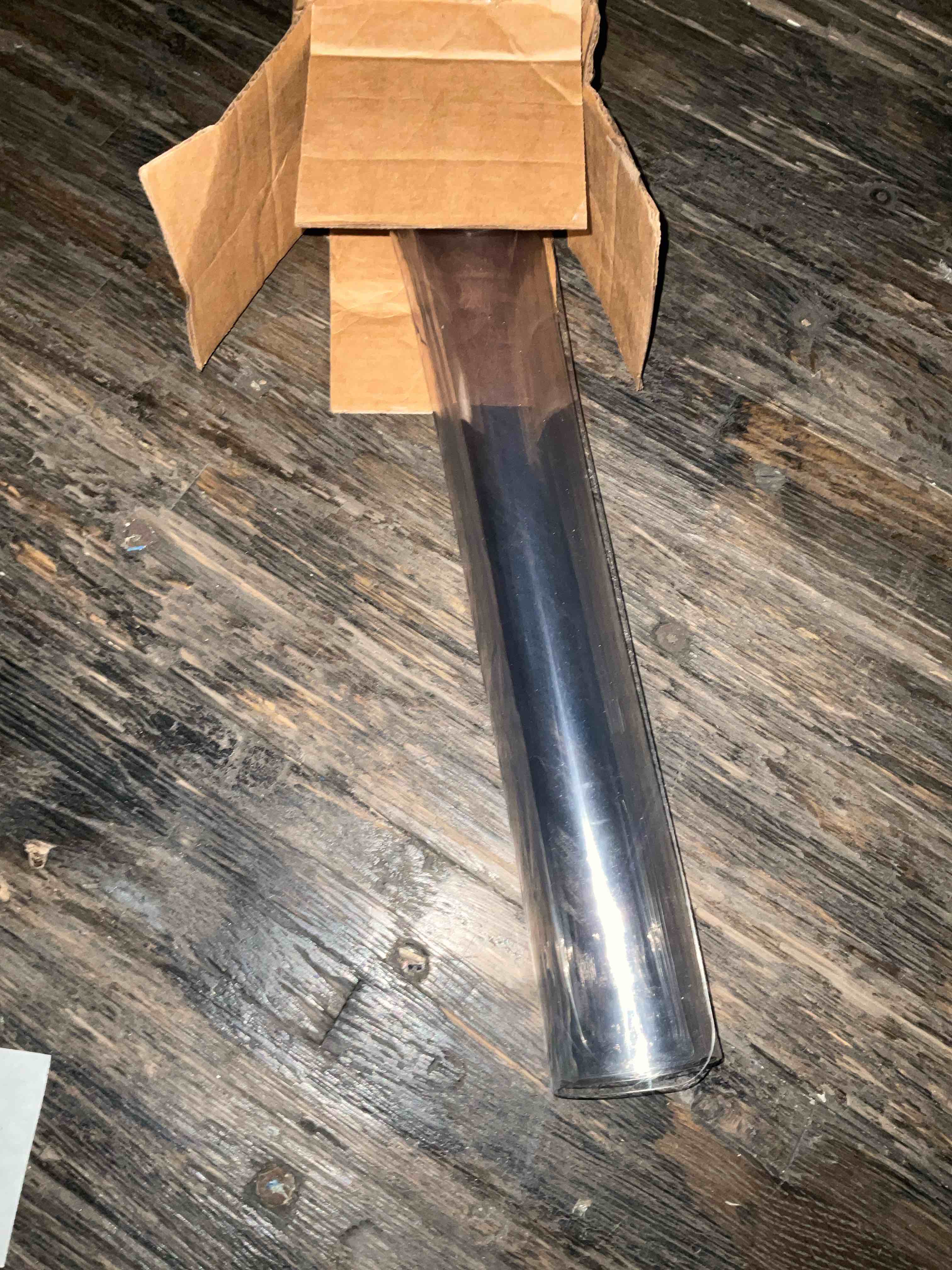white clear table cover 