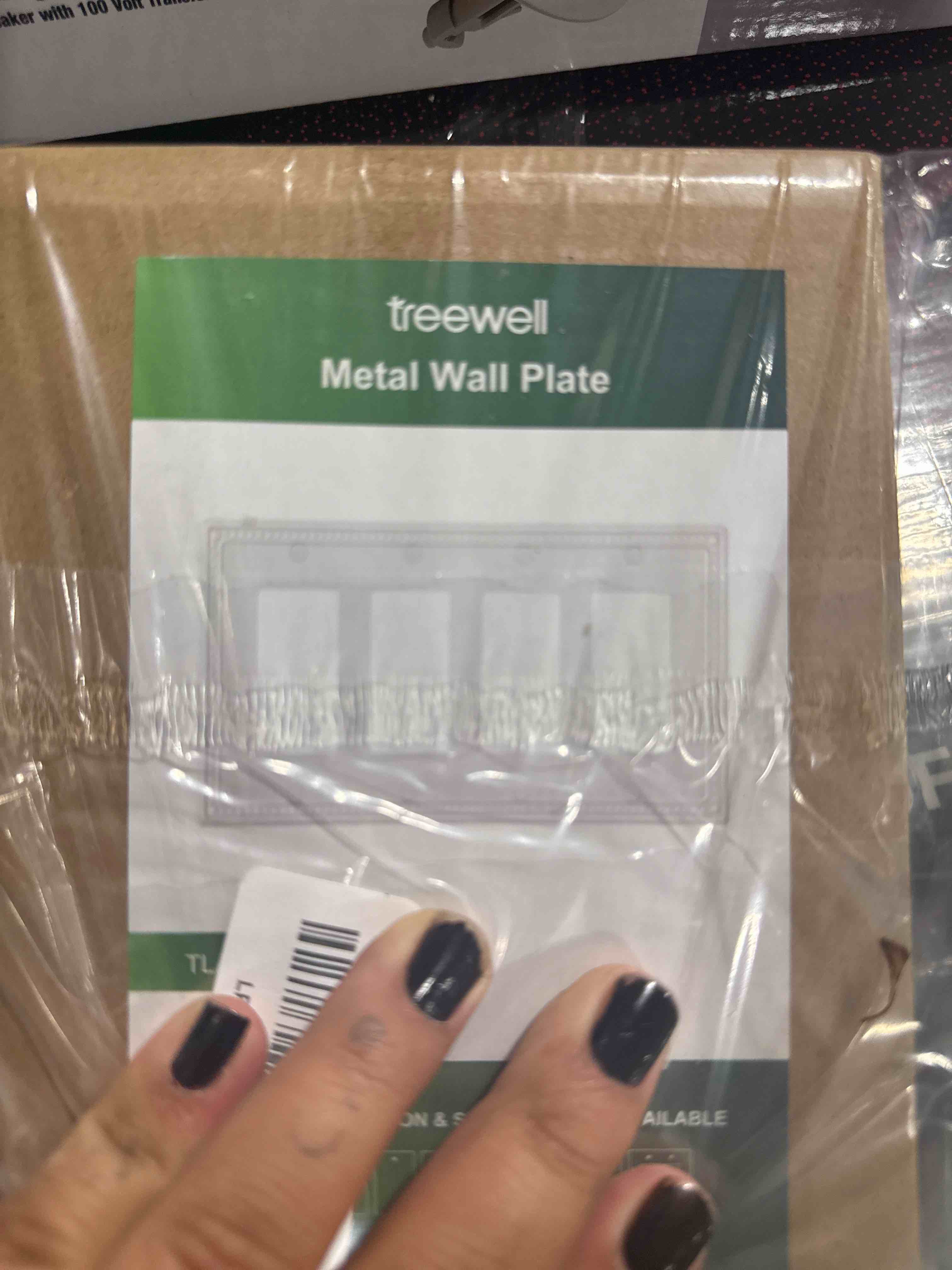 Metal wall plate look at photo to see which type